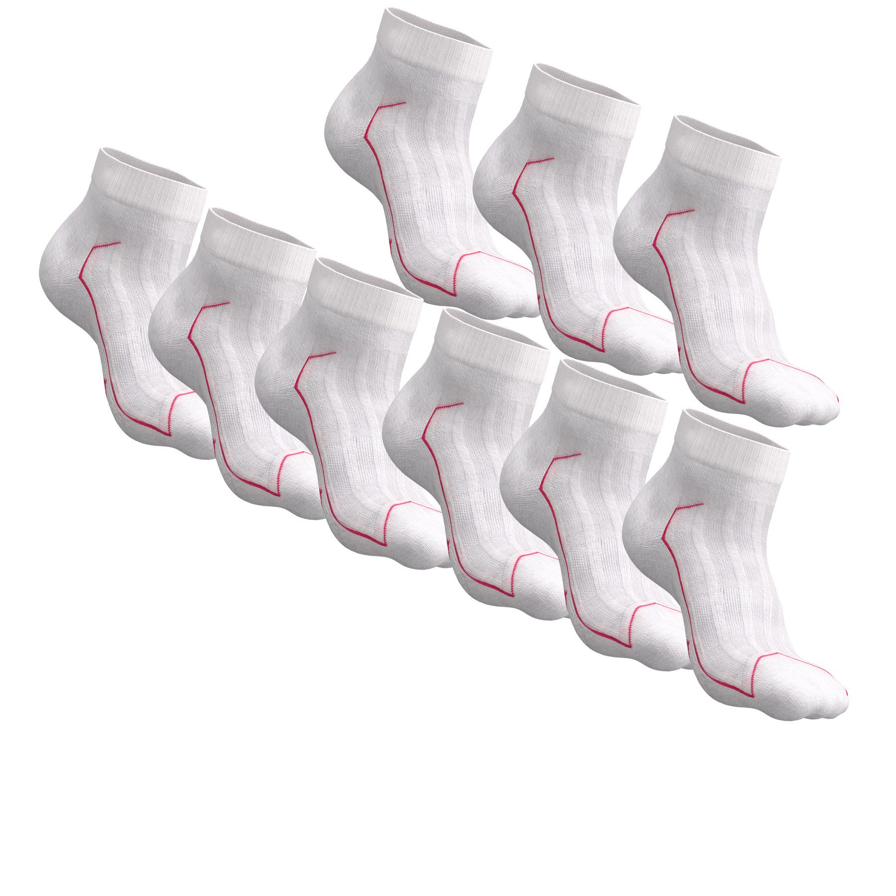 Chiemsee Socken Breeze Unisex Quartersocken (9-Paar)