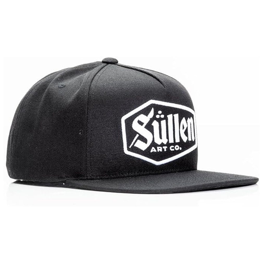 Sullen Clothing Baseball Cap Last Rites Schwarz-Weiß