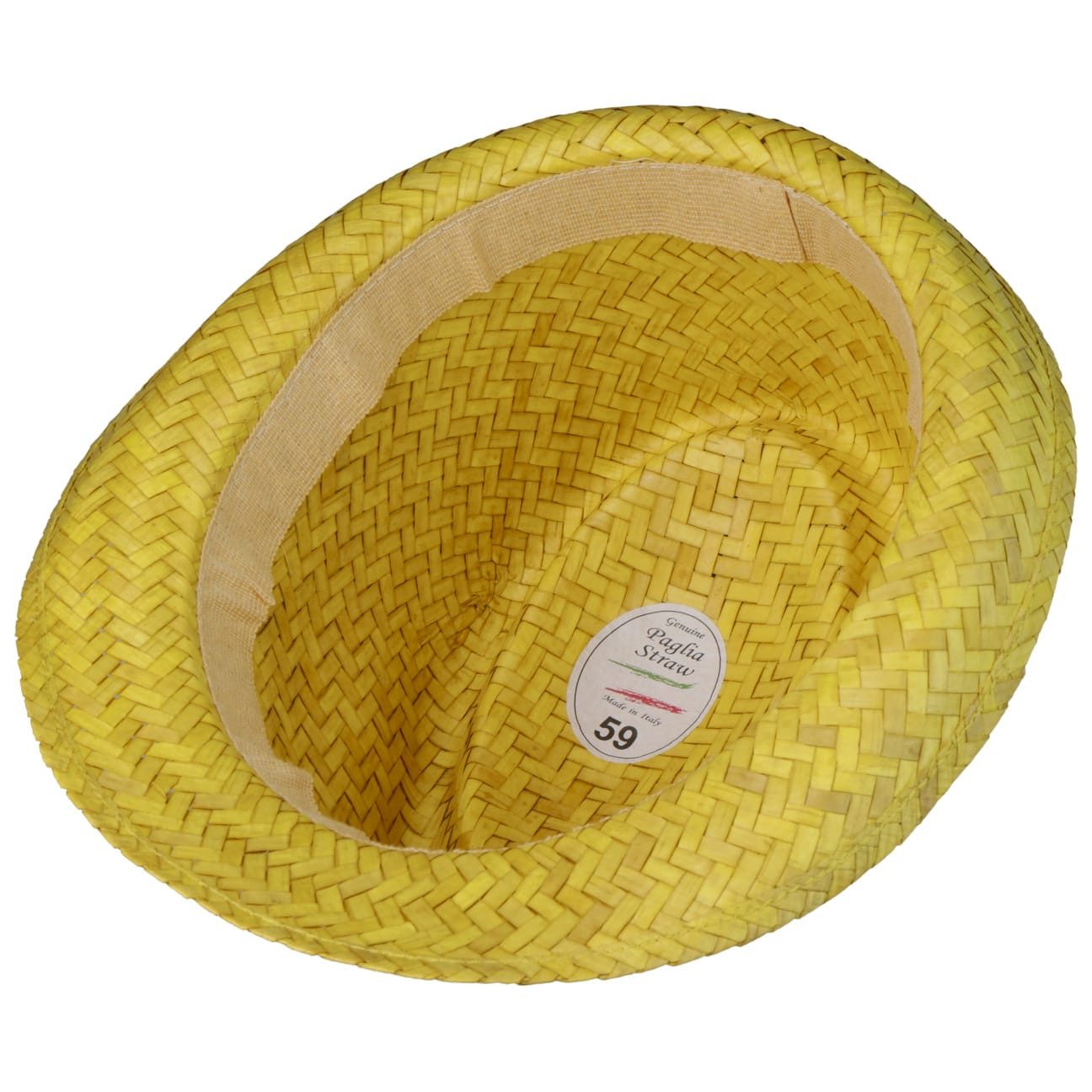 Lipodo Sonnenhut (1-St) Sommerhut mit Ripsband, Made in Italy