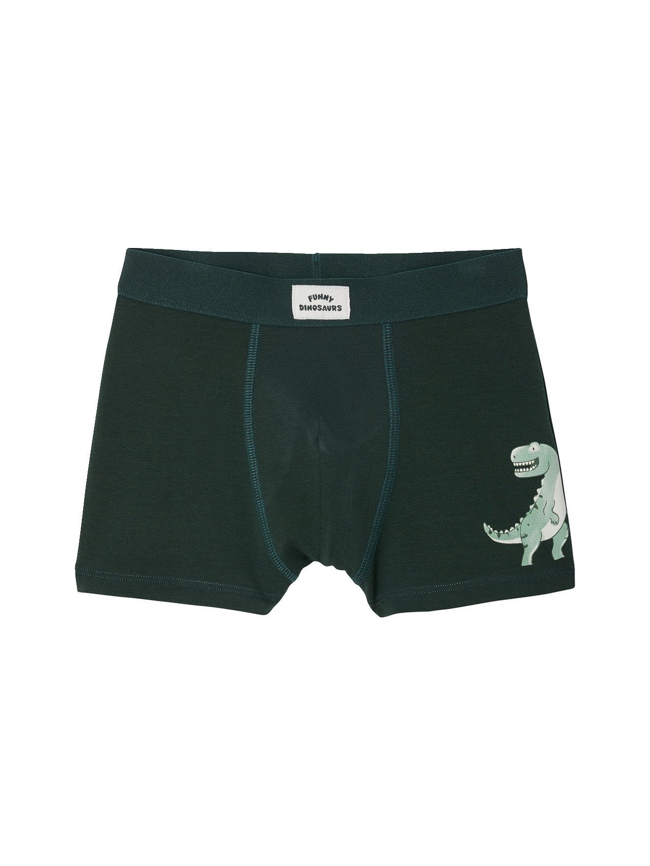vertbaudet Boxershorts 5er-Pack Boxershorts DINO, Jungen, Bio-Baumwolle