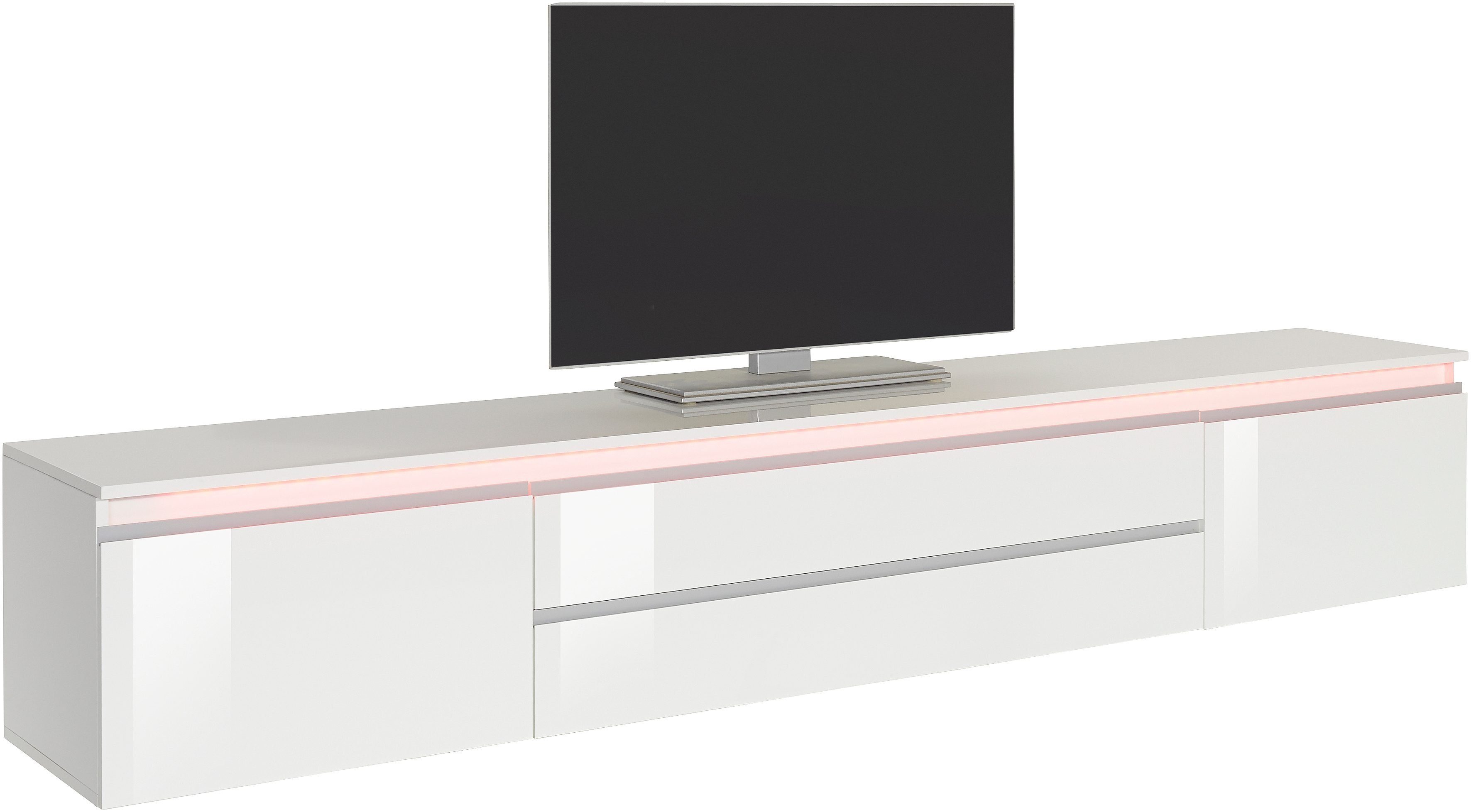 INOSIGN Lowboard Magic,Lowboard,TV-Kommode,TV-Möbel,TV-Bank, Hochglanzlacki günstig online kaufen