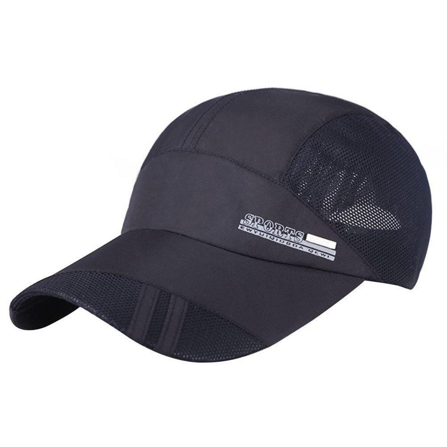 LuxusKollektion Baseball Cap Baseballcap Herren Damen verstellbar faltbar Einheitsgröße Schwarz (1-St)