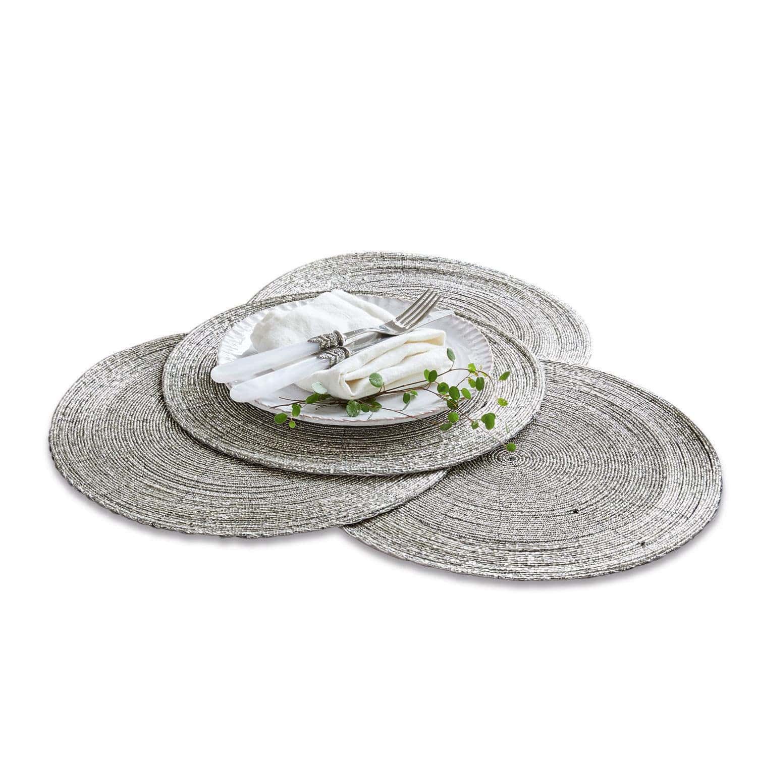 Mirabeau Platzset Platzset 4er Set Barningham silber