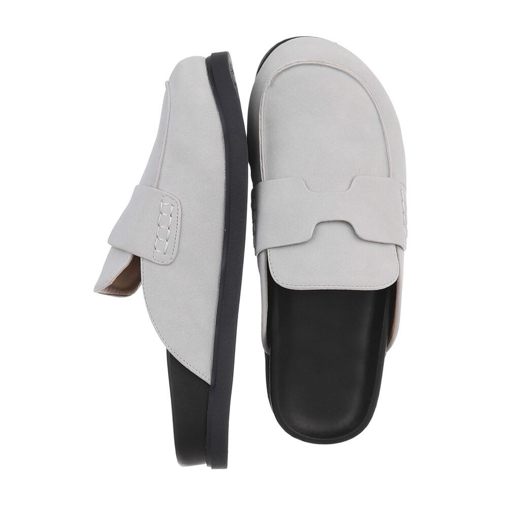 Ital-Design Damen Mules Freizeit Pantolette (86192634) Flach Pantoletten in günstig online kaufen