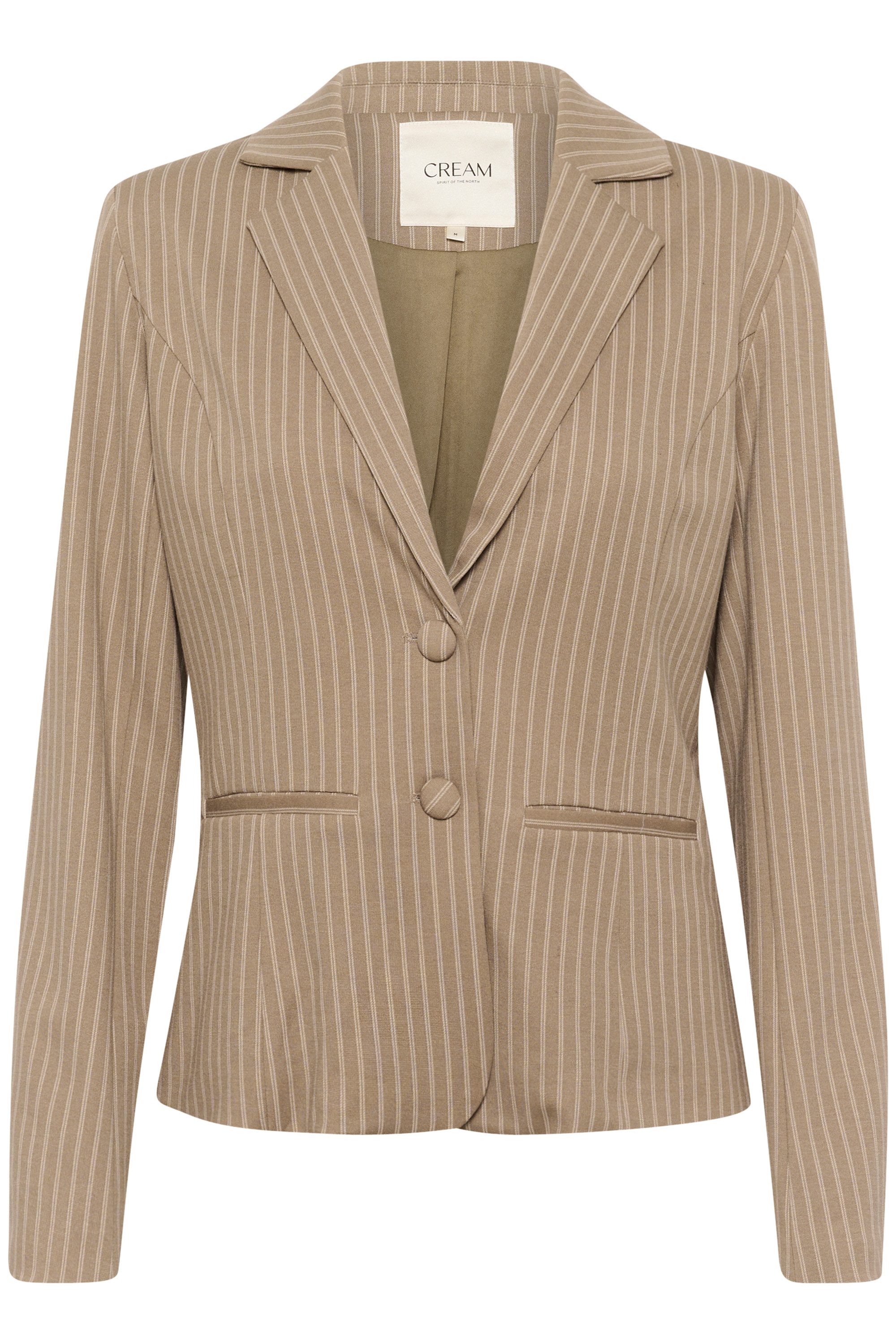 Fossil white pinstripe