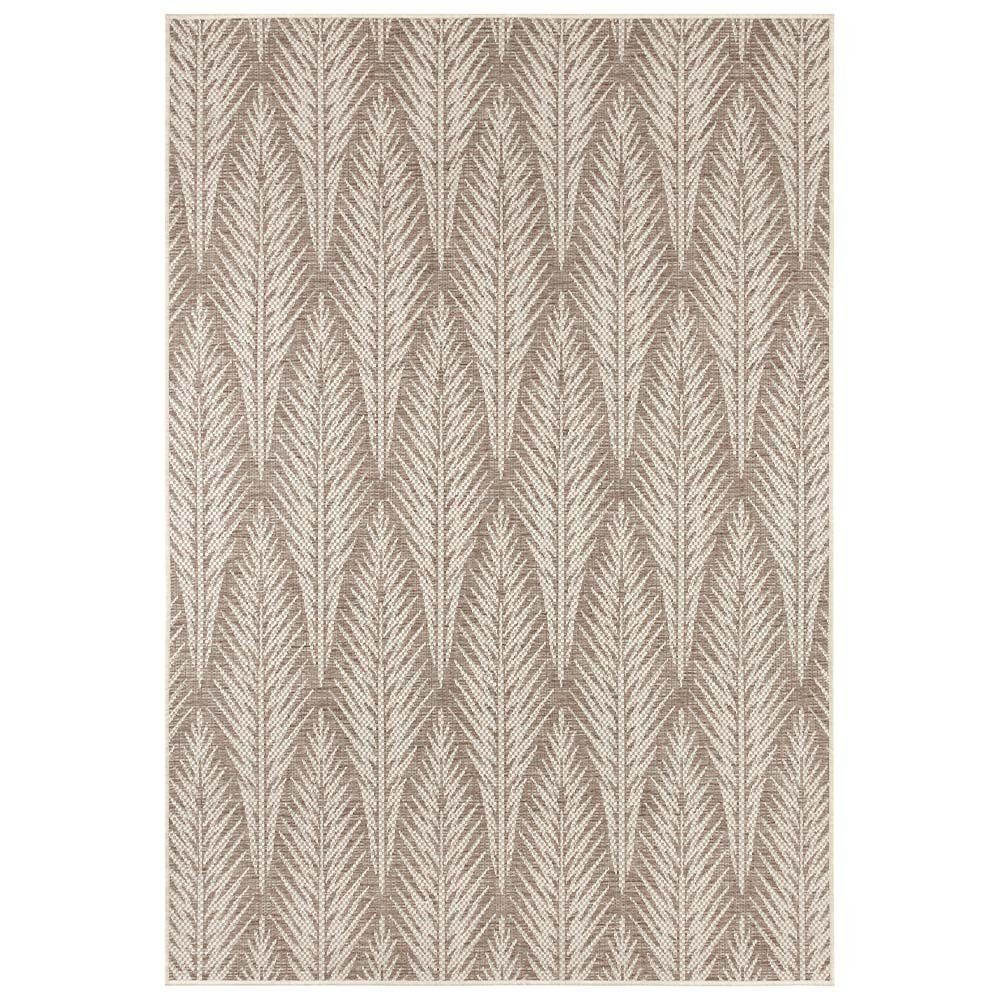 Teppich In- Outdoor rechteckig, Pella mm Teppich Beige, NORTHRUGS, 4 Höhe: & Taupe