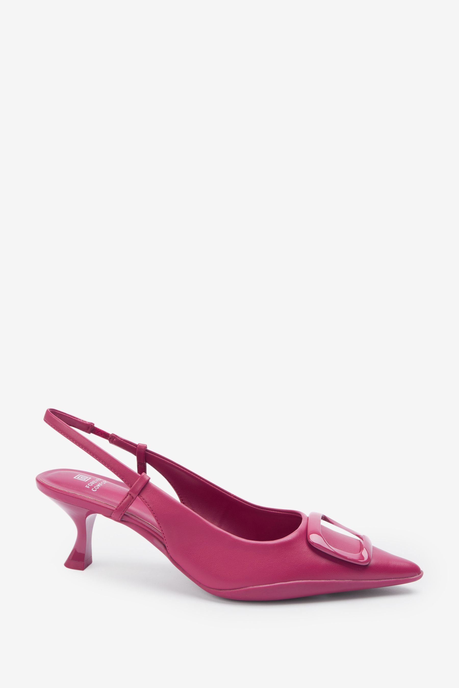 Next Forever Comfort® Slingbacks mit Kitten-Heel-Absatz Pumps (1-tlg) Pink