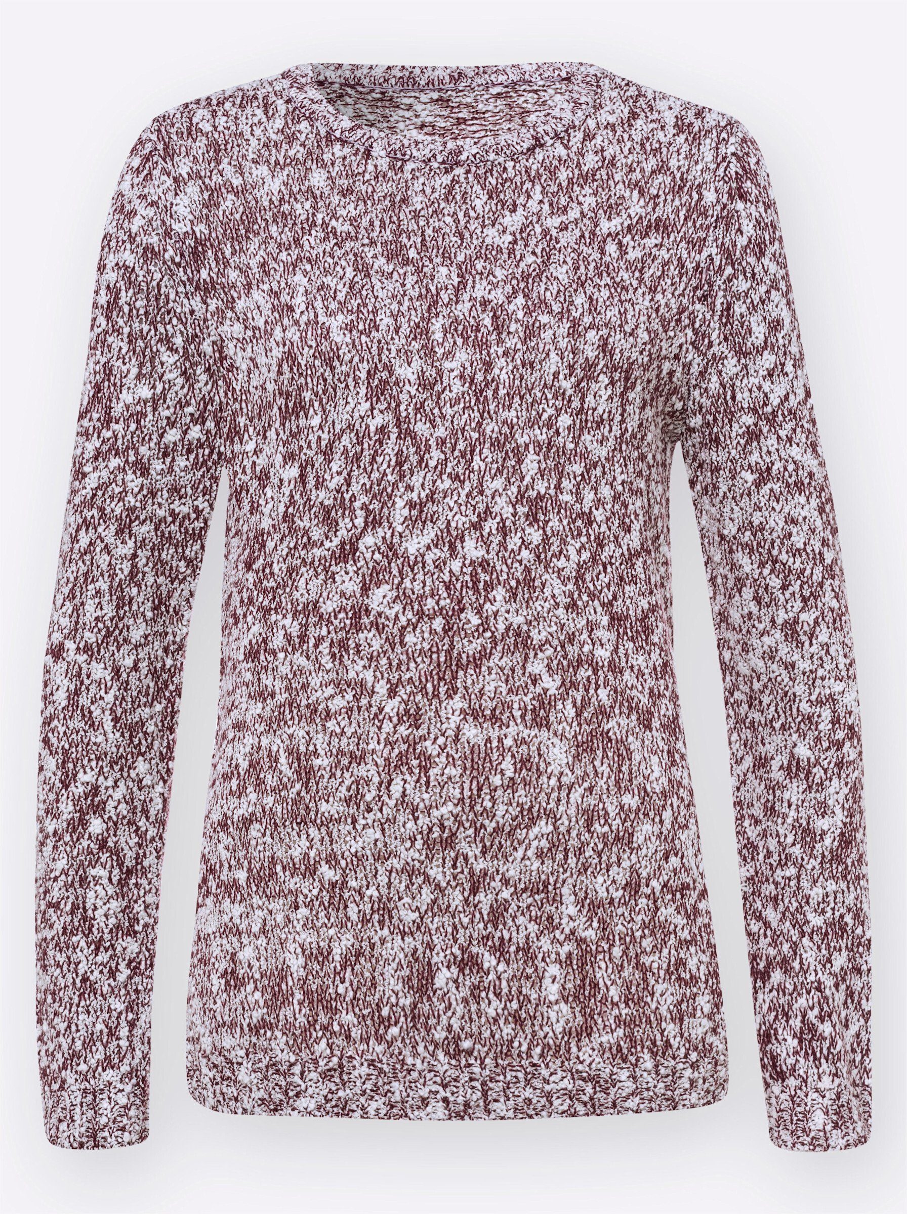 Sieh an! Strickpullover Rundhalspullover . günstig online kaufen