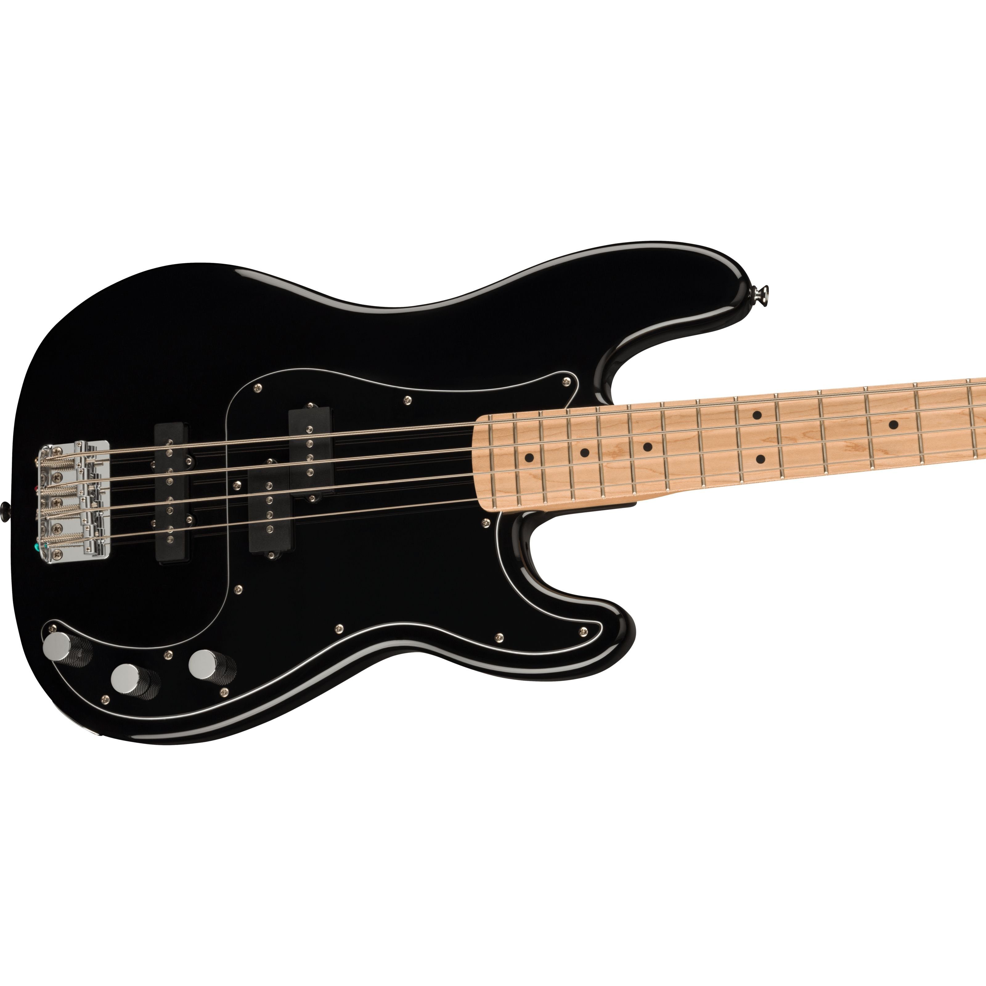 Squier E-Bass, E-Bässe, Bass-Sets, Affinity Series Precision Bass PJ Pack MN Black - Pack basse