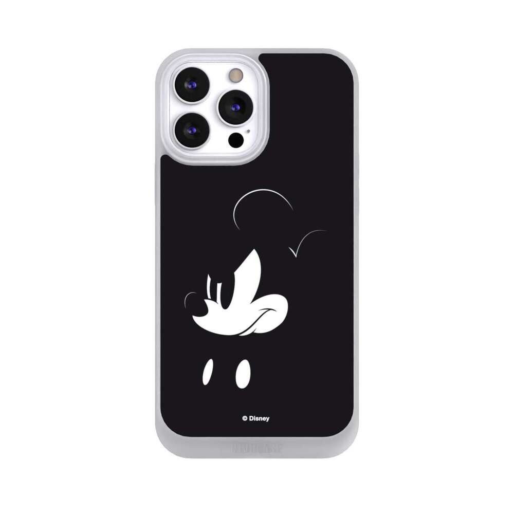 NIVOCASE Handyhülle Mickey Mouse Offizielles Lizenzprodukt Disney Mickey Mouse - Mad, Apple iPhone 13 Pro Max Handyhülle Hülle NIVOpure Case Frozen