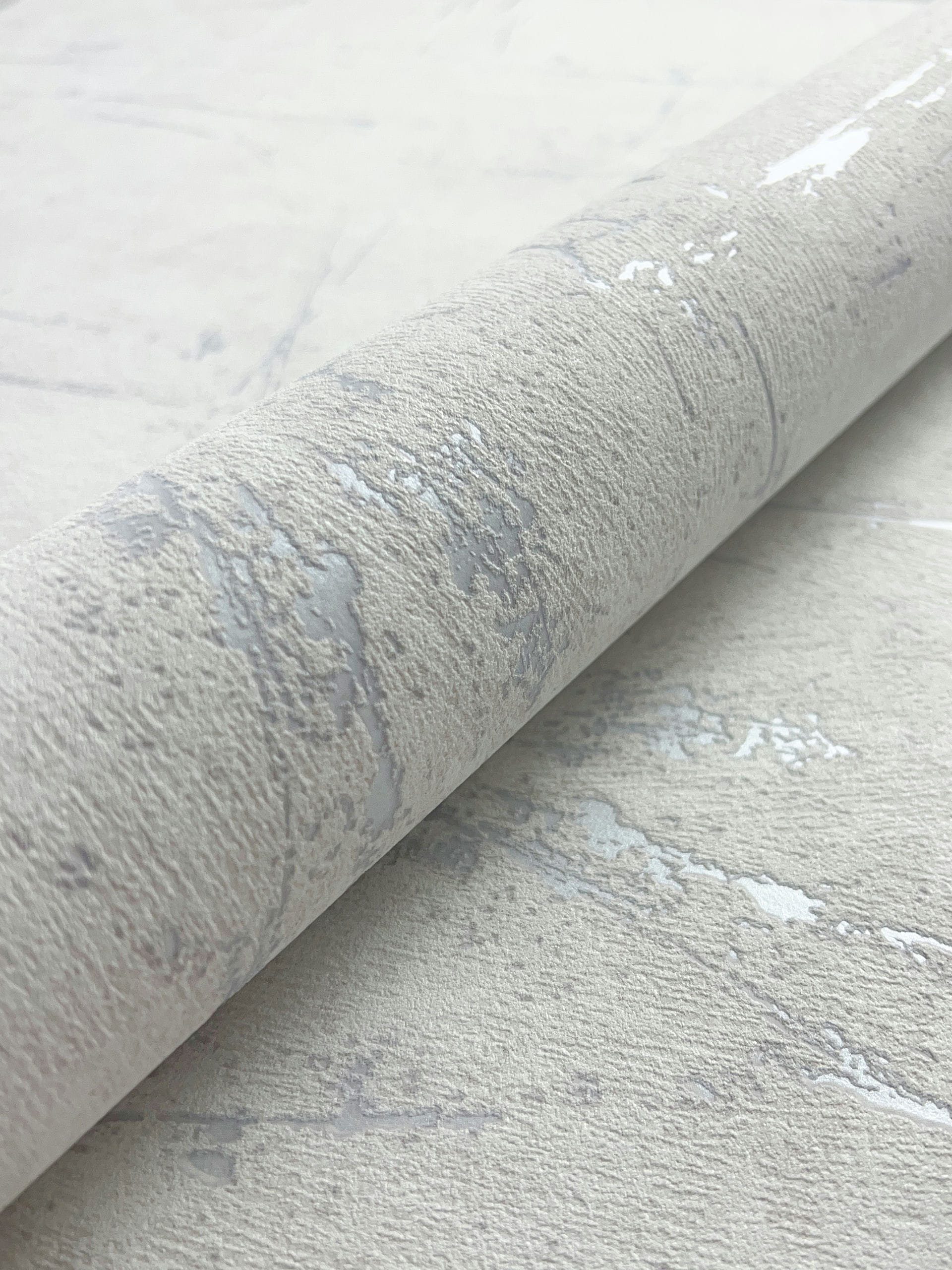 Newroom Vliestapete, Hellgrau Tapete Modern Beton günstig online kaufen