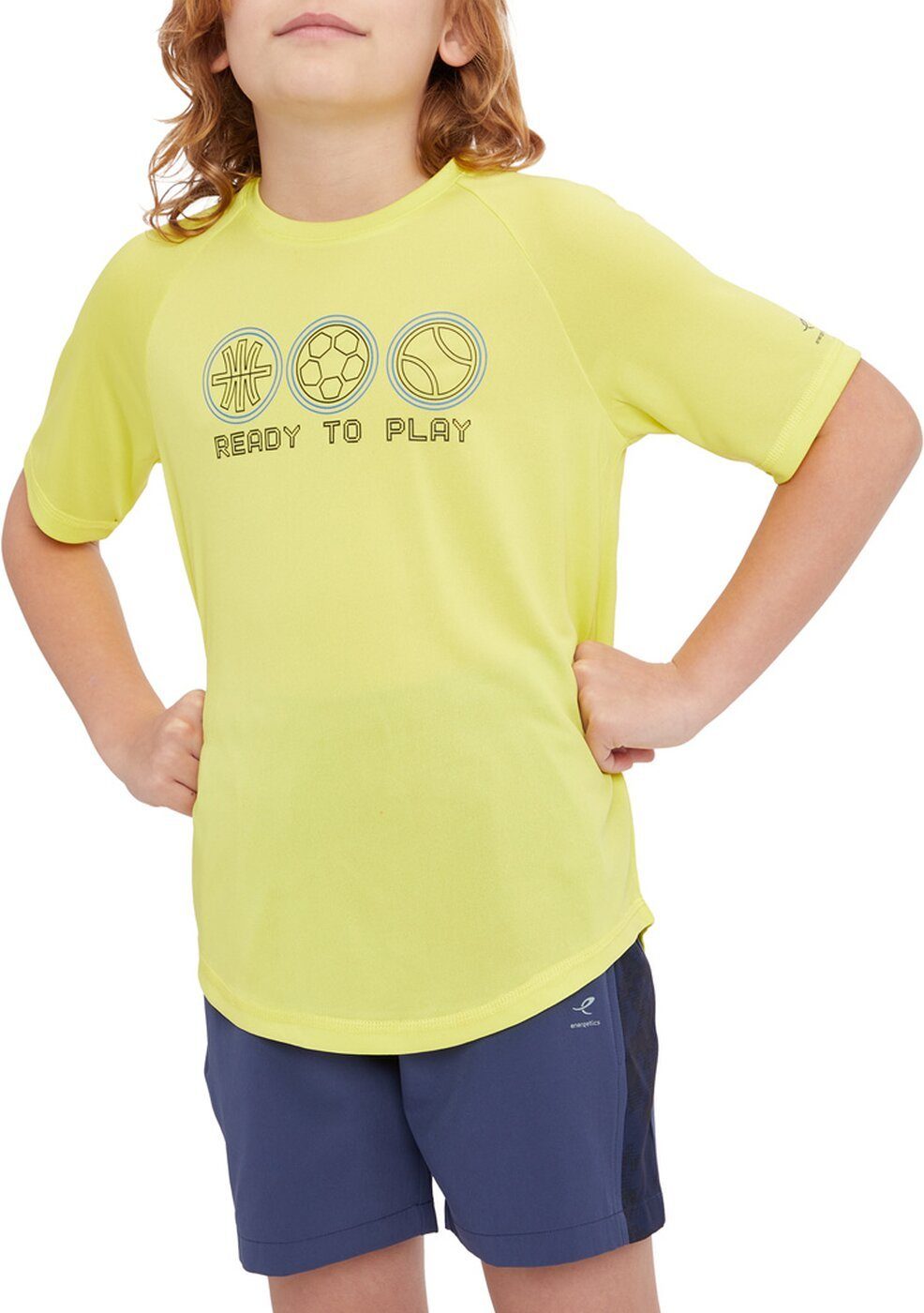 Energetics Funktionsshirt Ju.-T-Shirt Mali B GREEN LIME | Funktionsshirts