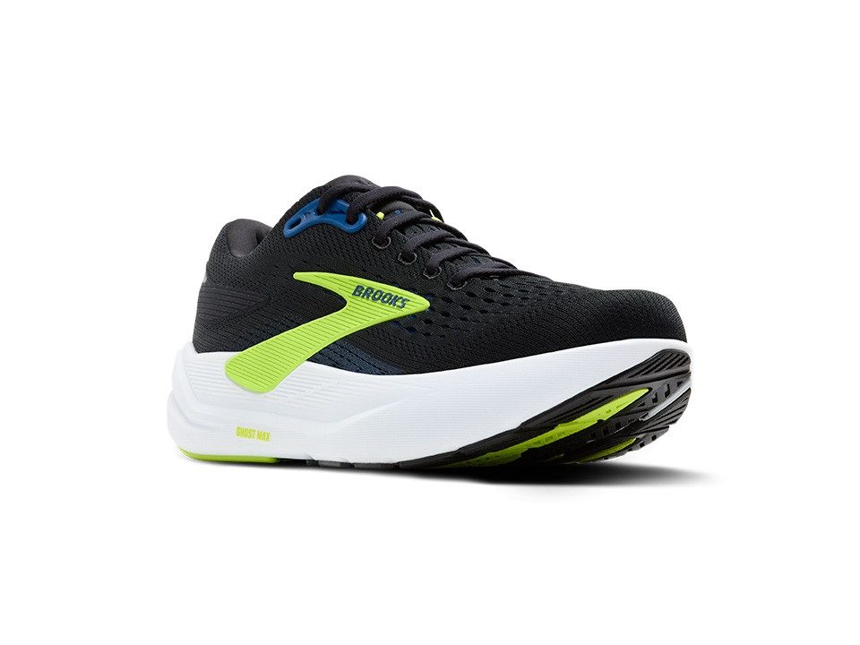 Brooks Ghost Max 3 - Herren Laufschuh - Black/Navy/Acid Lime Laufschuh günstig online kaufen