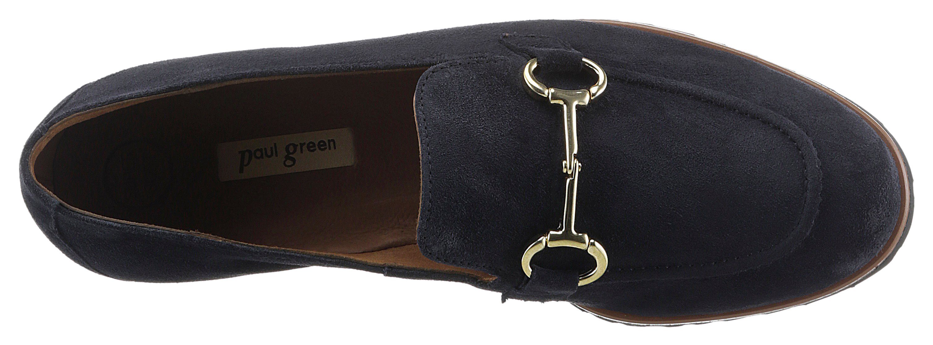 Design Green Loafer dunkelblau klassischen Paul im
