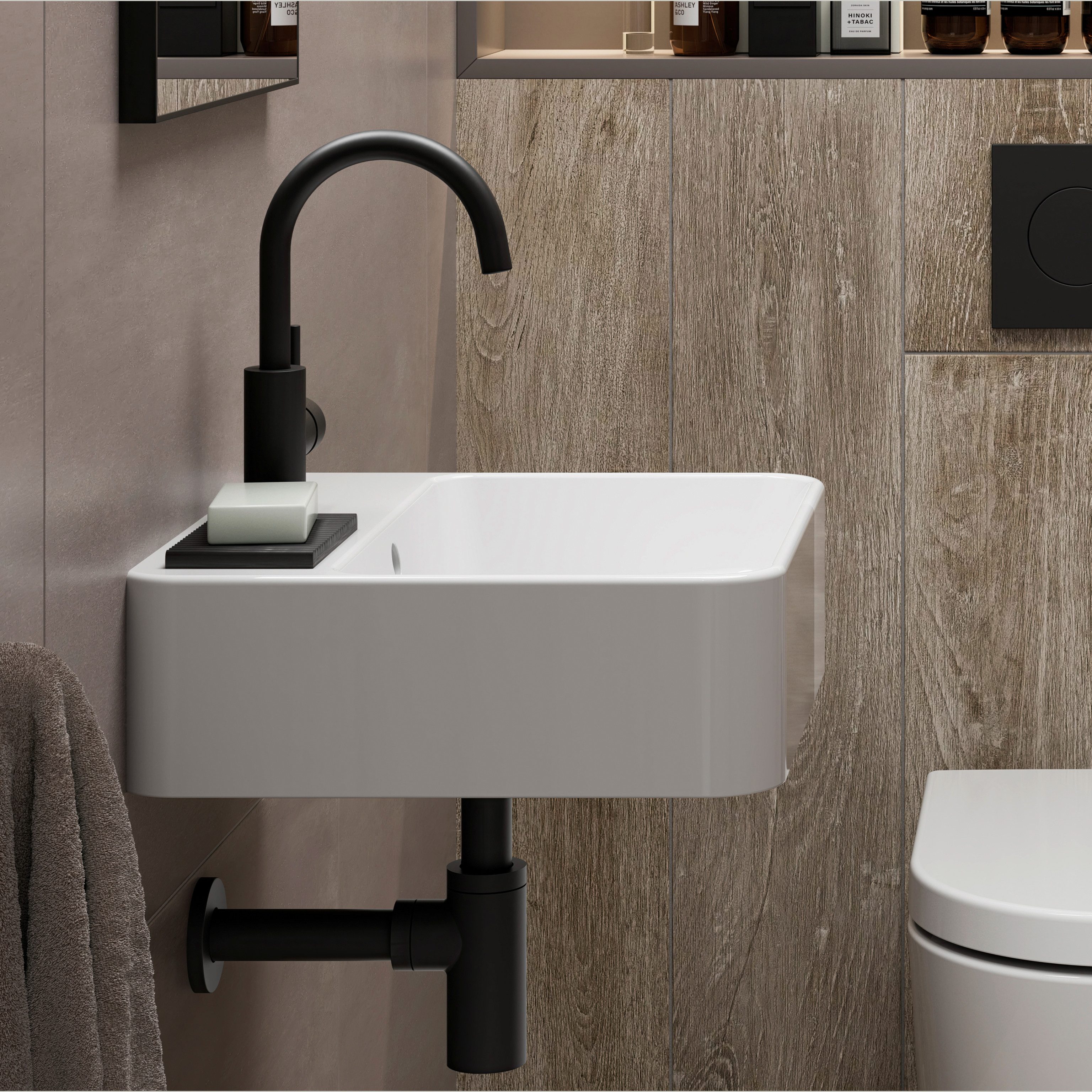 Lenz Waschtischarmatur MOANA (Armatur mit Pop-Up-Ventil) Anti-Fingerabdruck günstig online kaufen