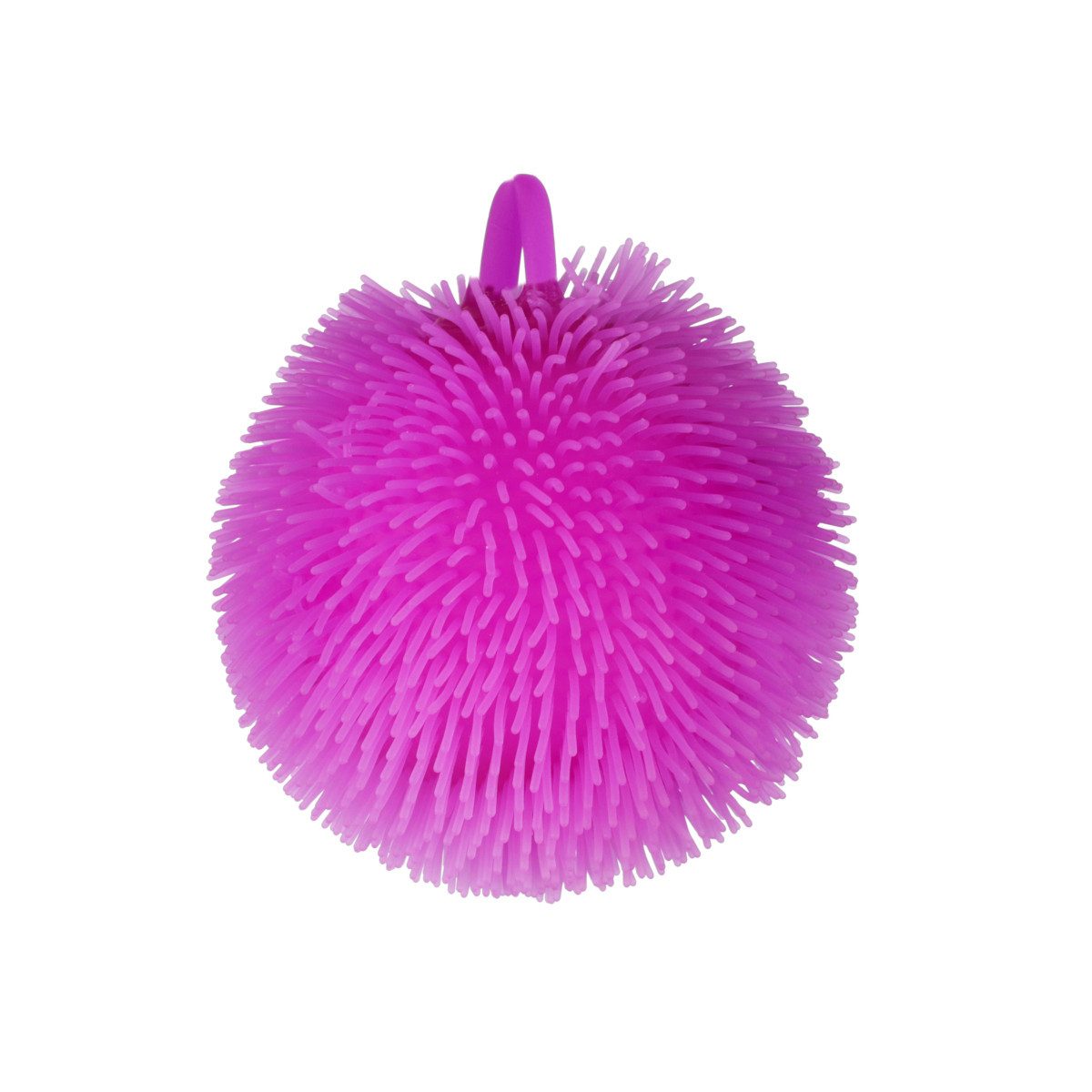 Toi-Toys Spielball PUFFERZ Puffer Quetsch-Ball Neon 8 cm – 6 Farben, ab 3 Jahren, Leuchtet in Neonfarben, elastisch, griffige Noppen-Struktur
