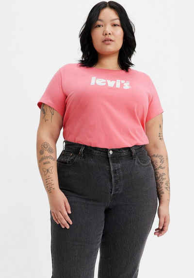 Levi's® Plus Rundhalsshirt PL PERFECT TEE REDS