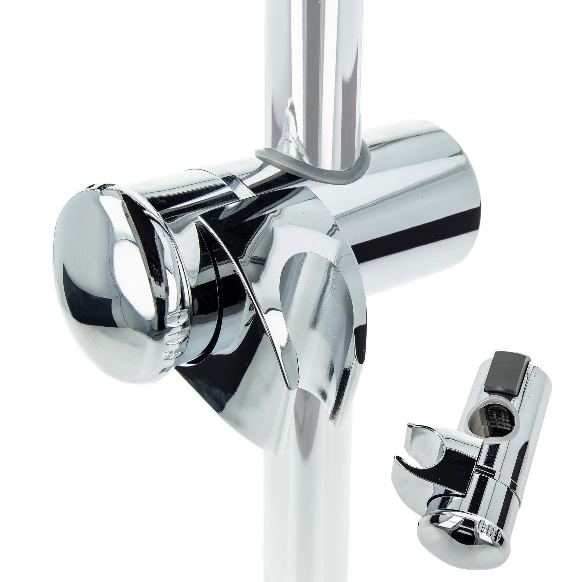 Brausehalter Gleiter Schieber Brausehalter für Wandstange Ø 23 mm