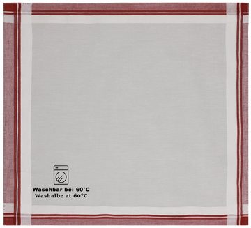 Betz Taschentuch Herren Stoff Taschentücher Set Leo 2 Dessin 1 Größe 40x40 cm, (Set, 6-St. 6 Taschentücher), 100% Baumwolle