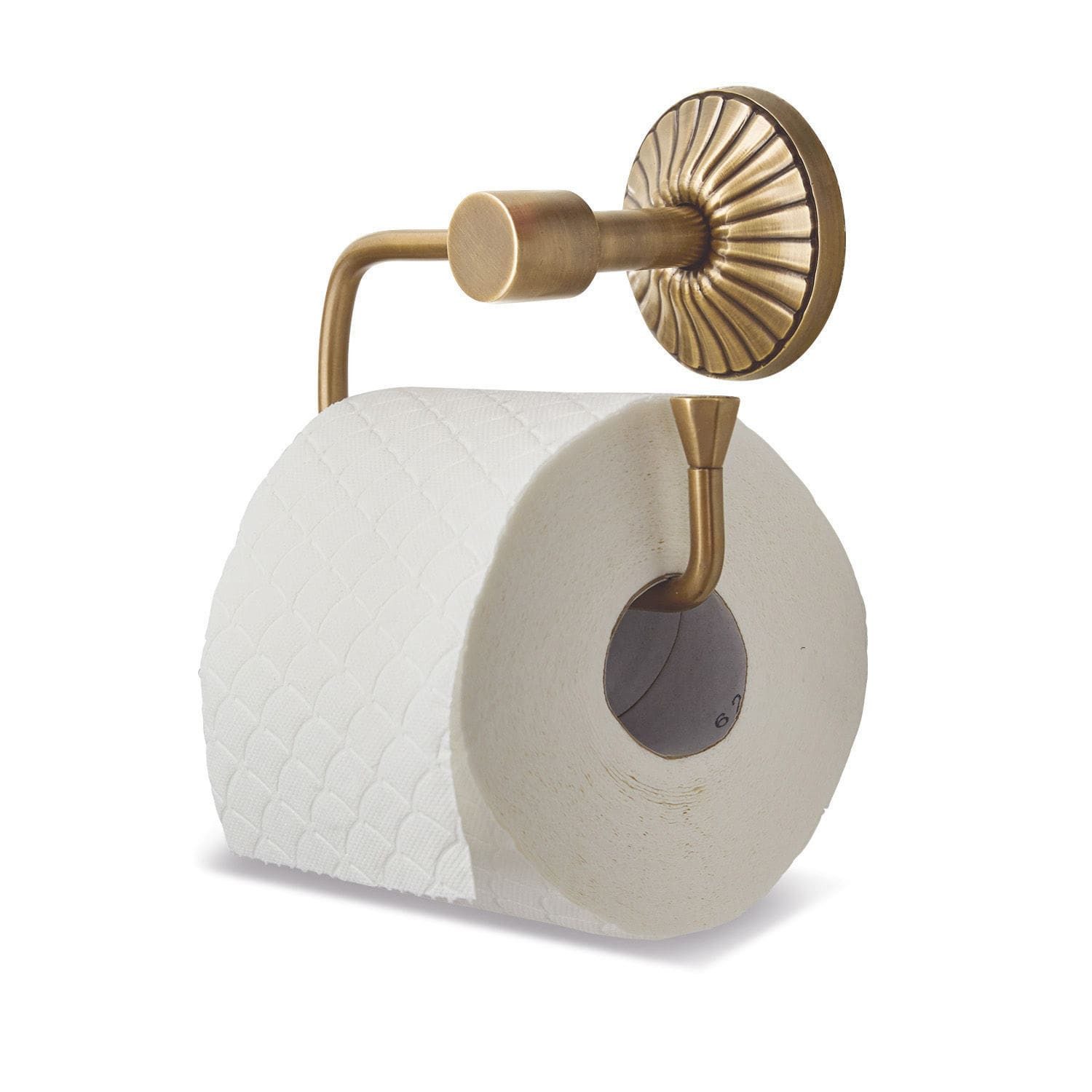 Mirabeau Badaccessoire-Set Toilettenpapierhalter Terling messing