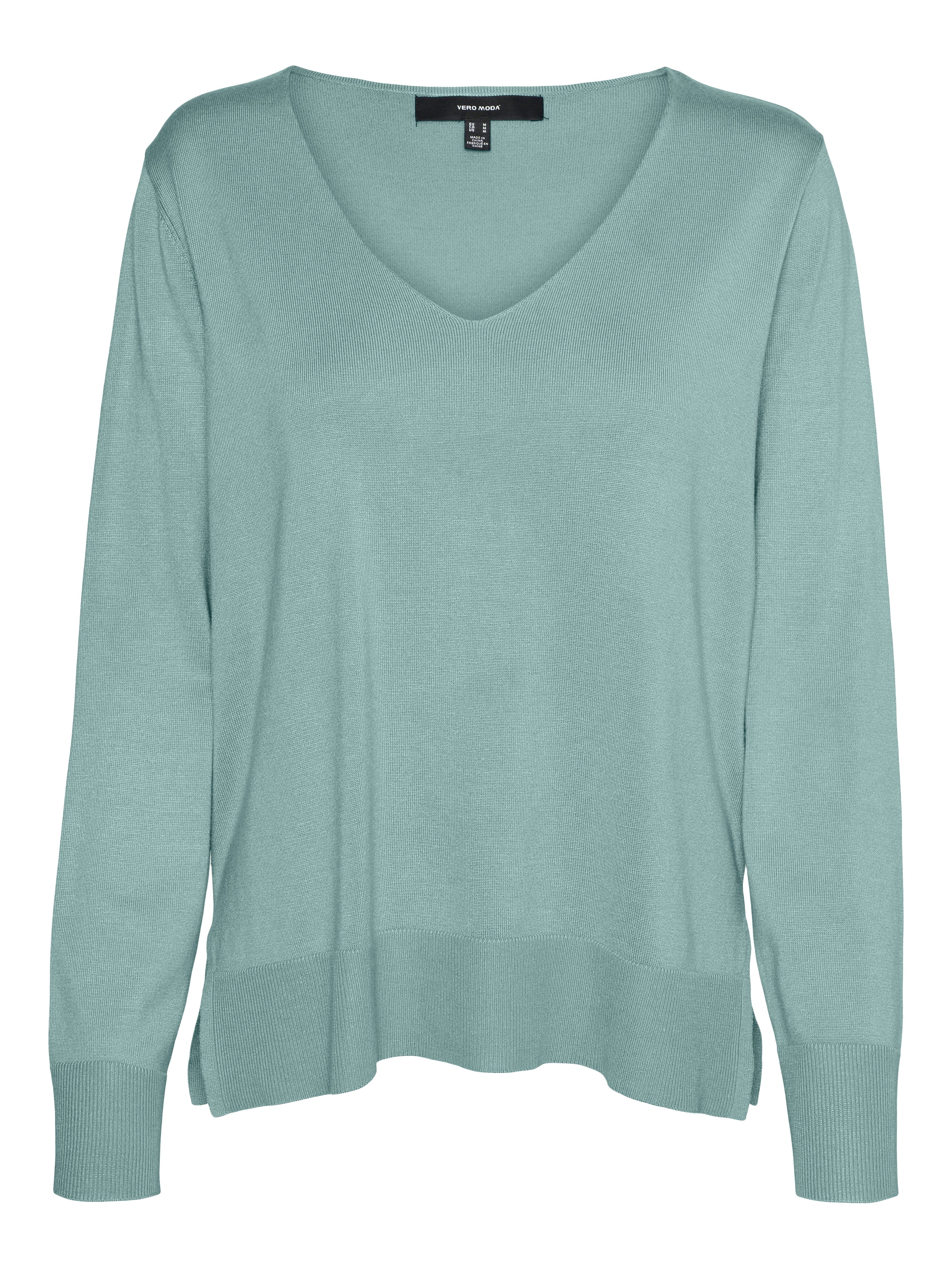 Vero Moda Strickpullover VMSILJE LS V-NECK günstig online kaufen