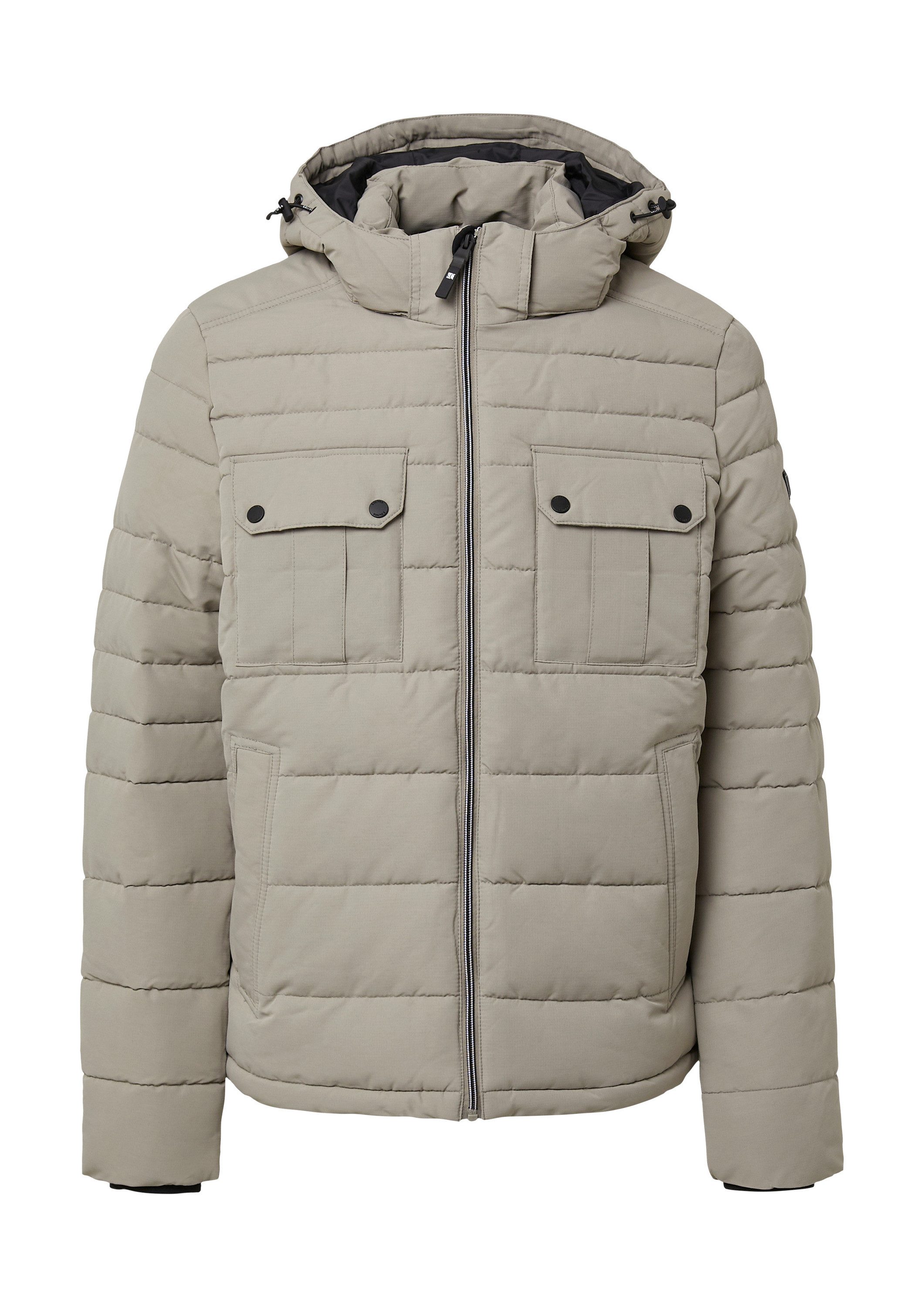 s.Oliver Winterjacke Outdoor-Jacke Sportive Puffer-Jacke mit abnehmbarer Ka günstig online kaufen