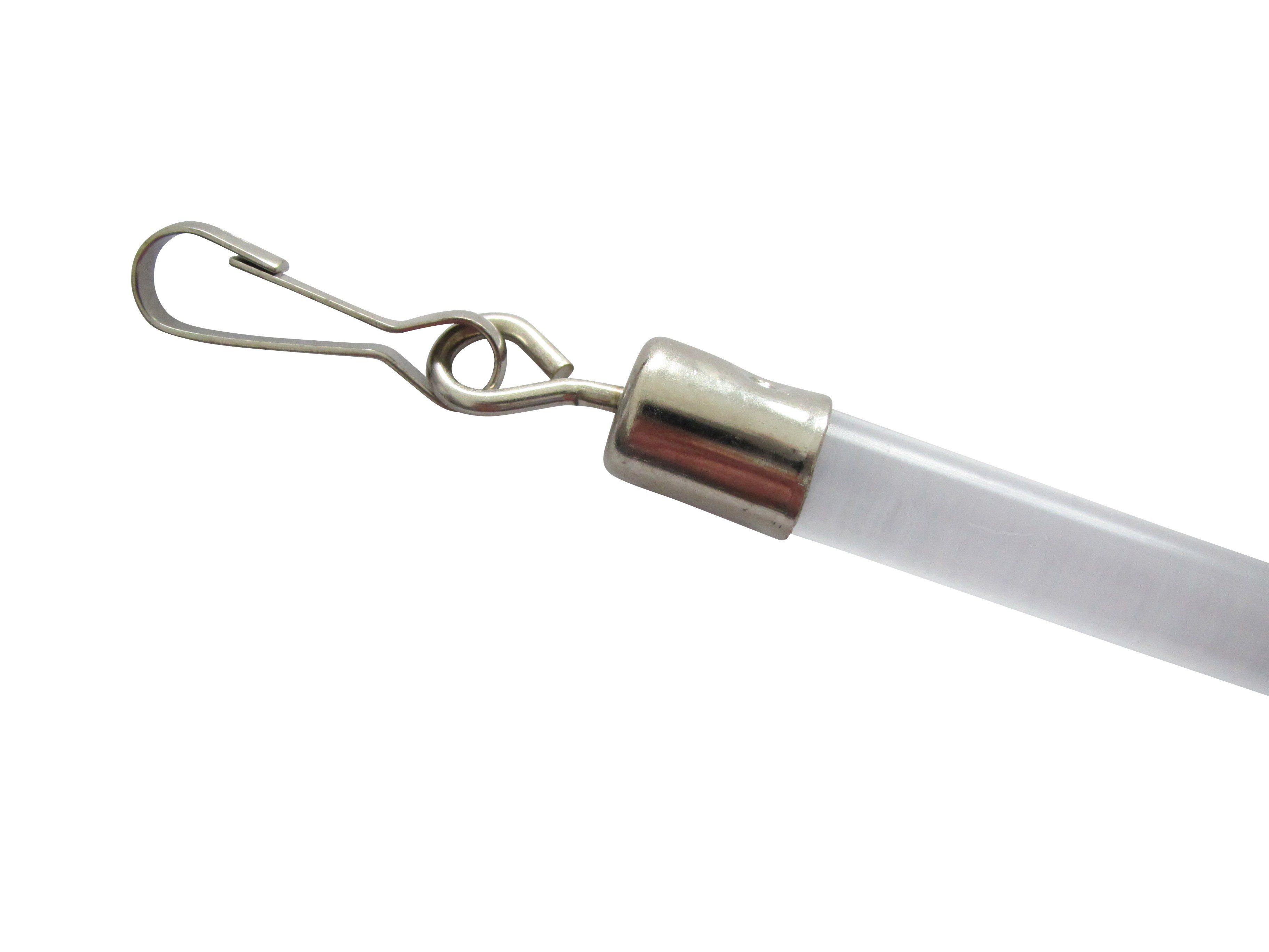 rewagi Schleuderstab Schleuderstab PLEXI - transparent - 75 cm, 100 cm - Kunststoff - 2 St., Gardinen, Vorhänge, Scheibenvorhänge, Seitenschals, Flächenvorhänge, Verkaufseinheit: 2 Stück