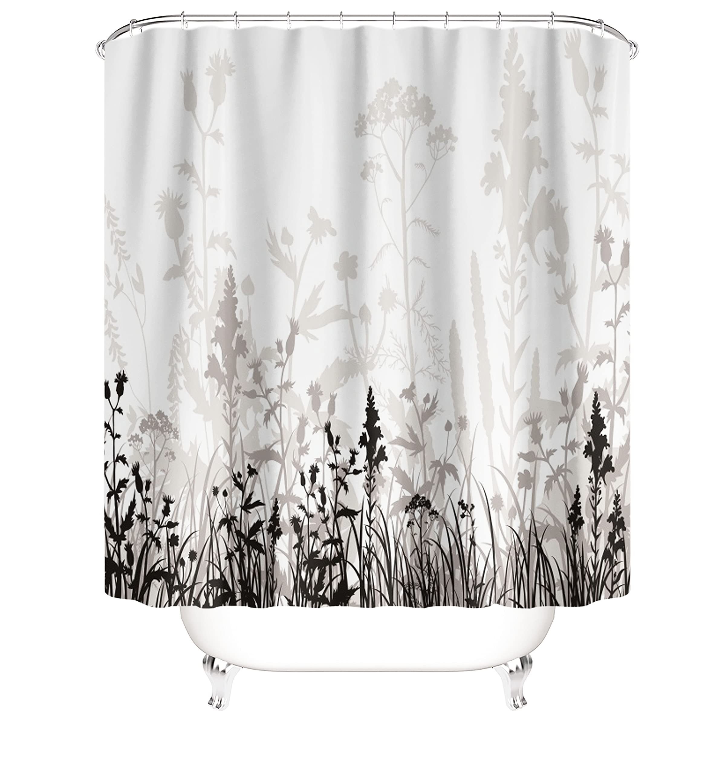 M&W DAS DESIGN Duschvorhang 180x200 Shower curtains Anti schimmel Waschbar günstig online kaufen