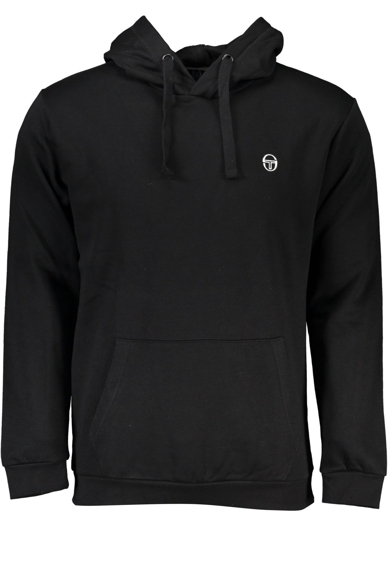 Sergio Tacchini Sweatshirt Gefüttertes Herren-Kapuzen-Sweatshirt in Schwarz