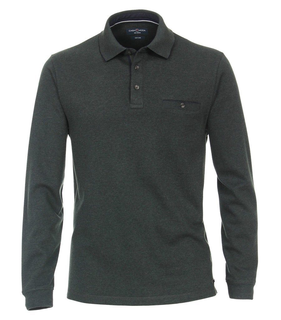CASA MODA Pflegeleichtes Stretch-Poloshirt günstig online kaufen