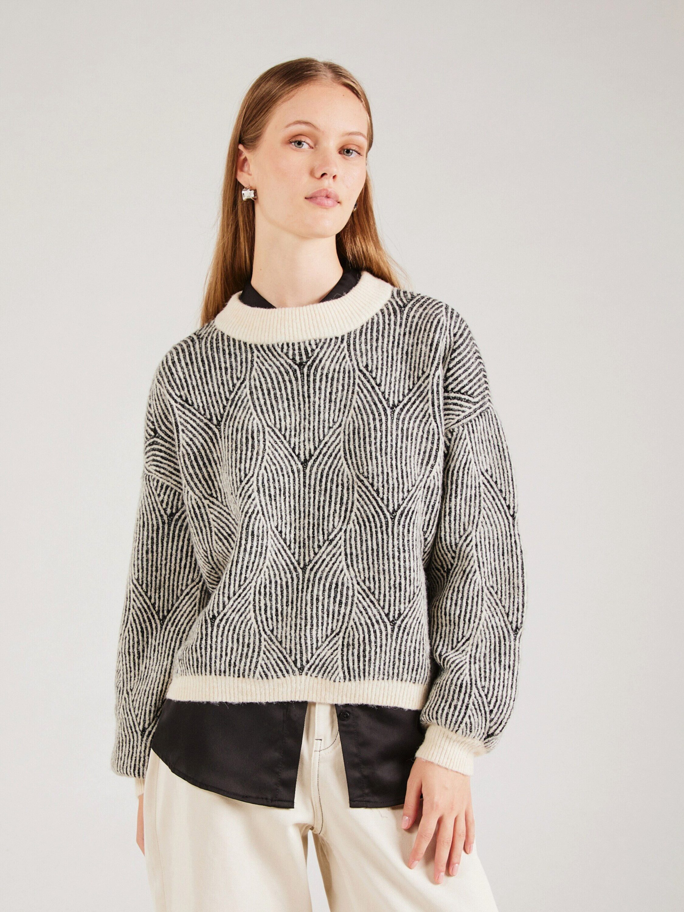 pieces Strickpullover PCJenna (1-tlg) Plain/ohne Details günstig online kaufen