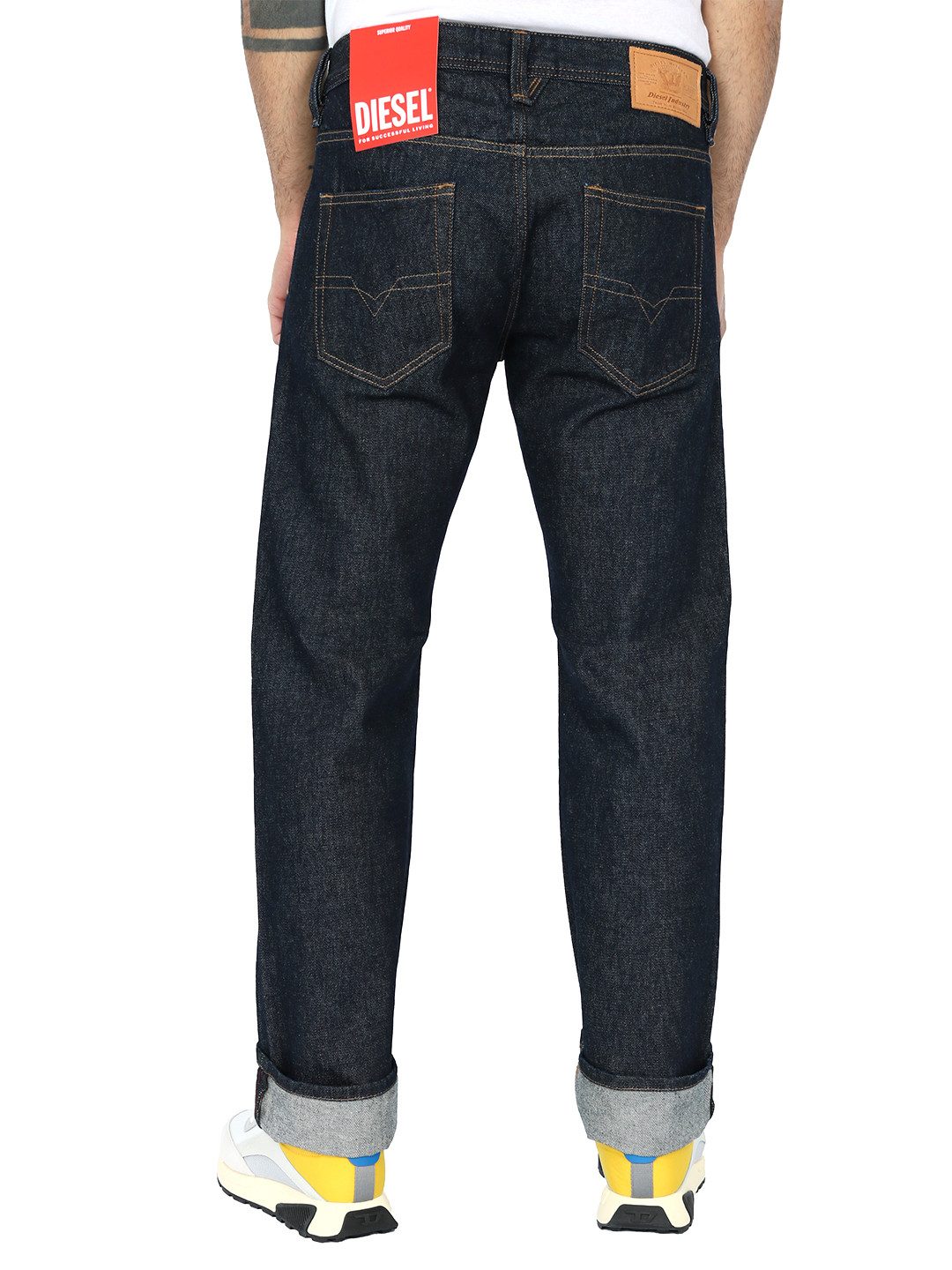 Diesel Straight-Jeans Rinsed Wash Regular - günstig online kaufen