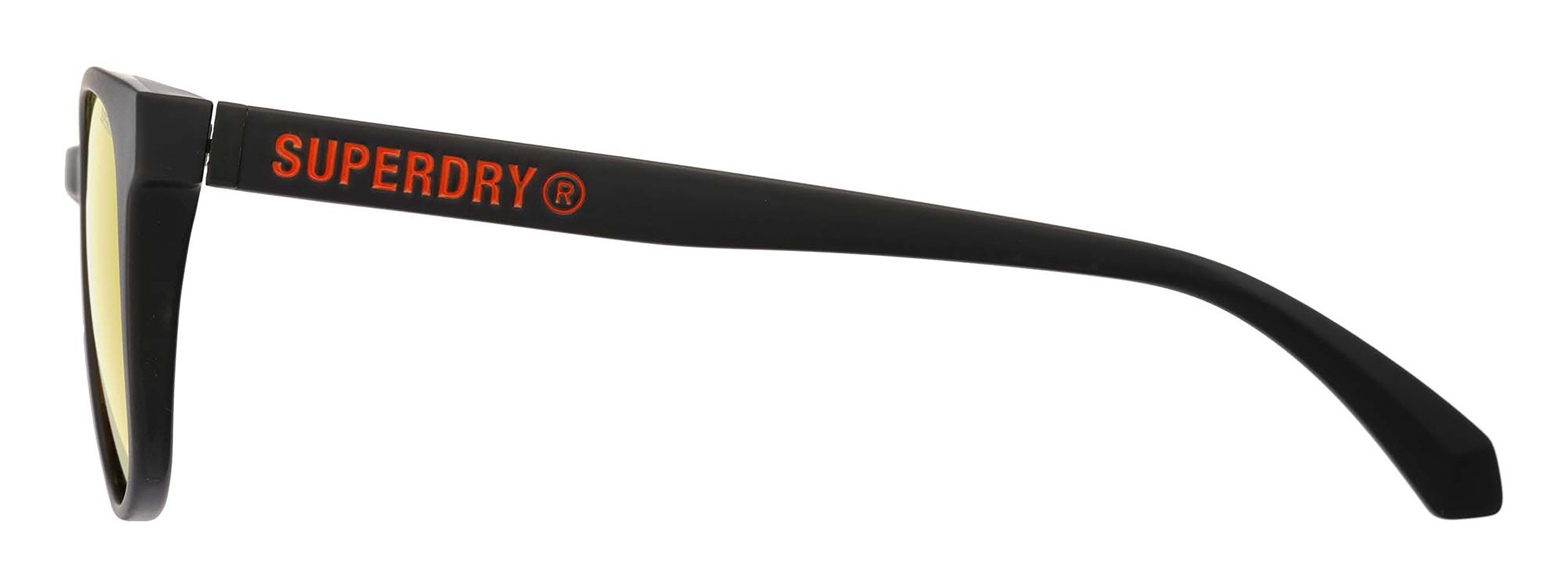 Superdry Sonnenbrille Modell 996097 Form Karree/Soft, Logoschriftzug auf Bügel, Injectionfassung
