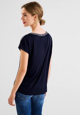 STREET ONE T-Shirt mit Minimal Muster