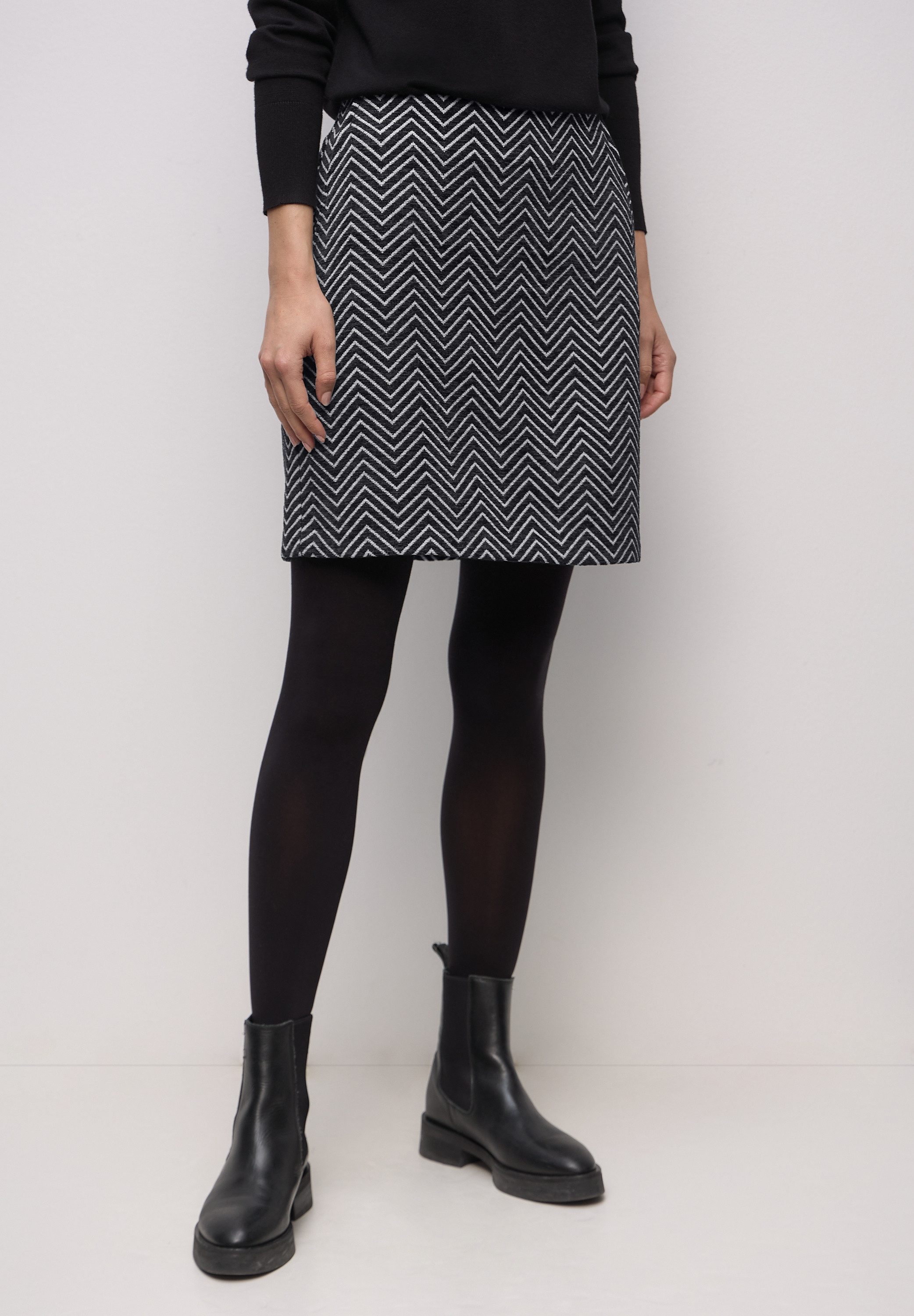 STREET ONE Minirock mit Grafikmuster günstig online kaufen