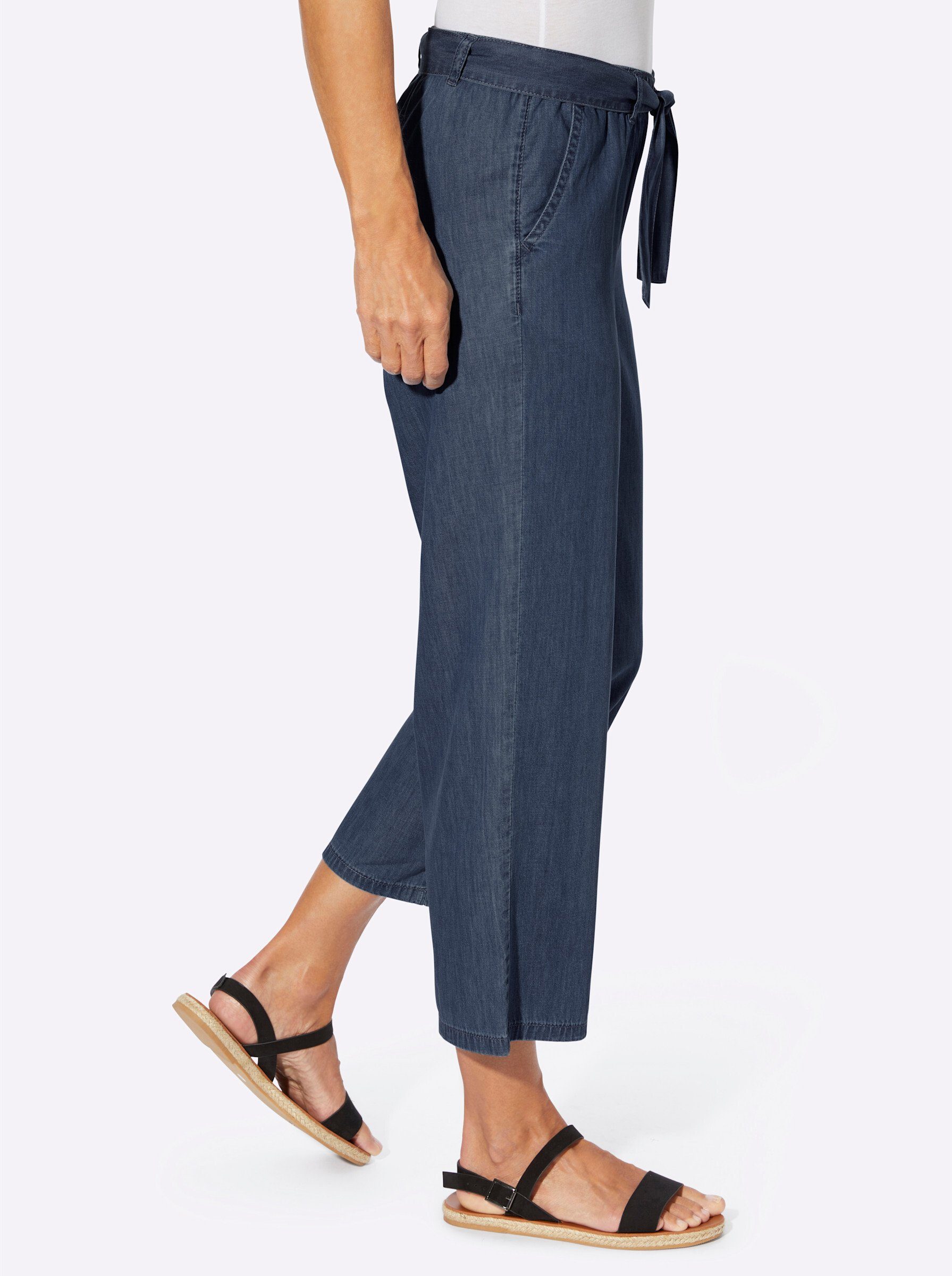 Sieh an! Jeansshorts Jeans-Culotte komfortabel günstig online kaufen