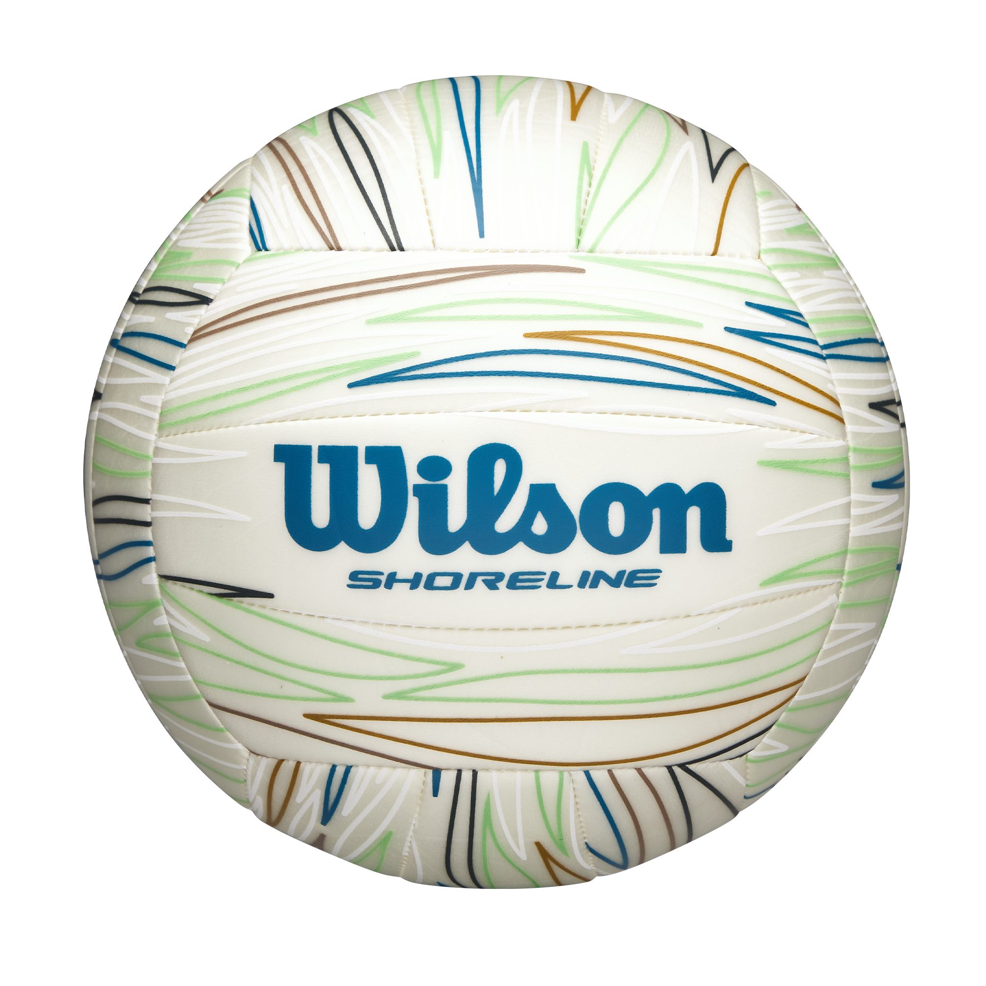 Wilson Volleyball SHORELINE ECO VB OF, für Erwachsene, aus thermoplastischem Polyurethan, mit Grip