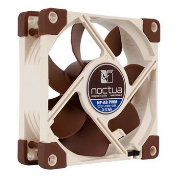 Noctua Gehäuselüfter NF-A8 PWM, 8 cm Durchmesser, PWM Lüfter, für Computer / PC, Braun