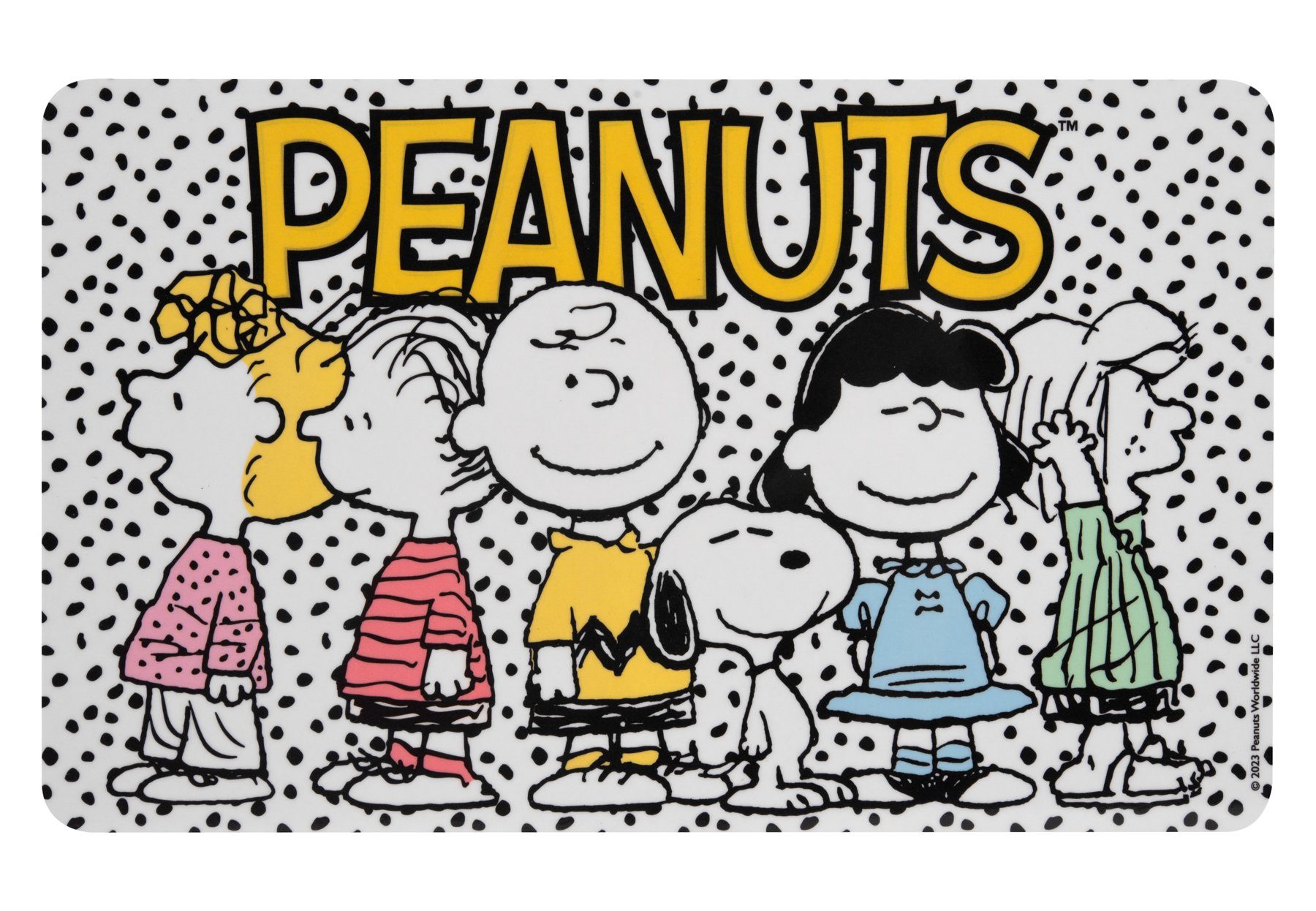 United Labels® Frühstücksbrett The Peanuts Frühstücksbrettchen Snoopy - Family, Resopal