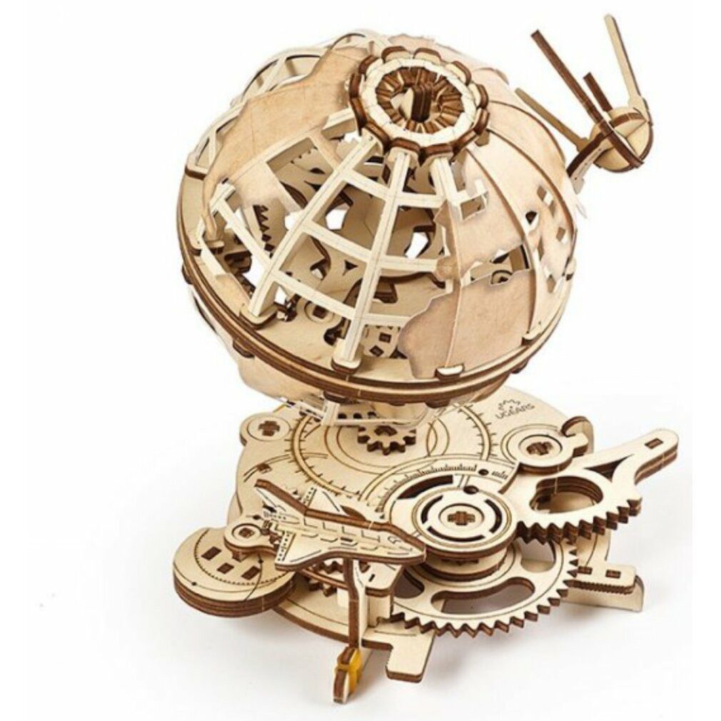UGEARS 3D-Puzzle 3D-Puzzle Globus 184 Teile, Puzzleteile