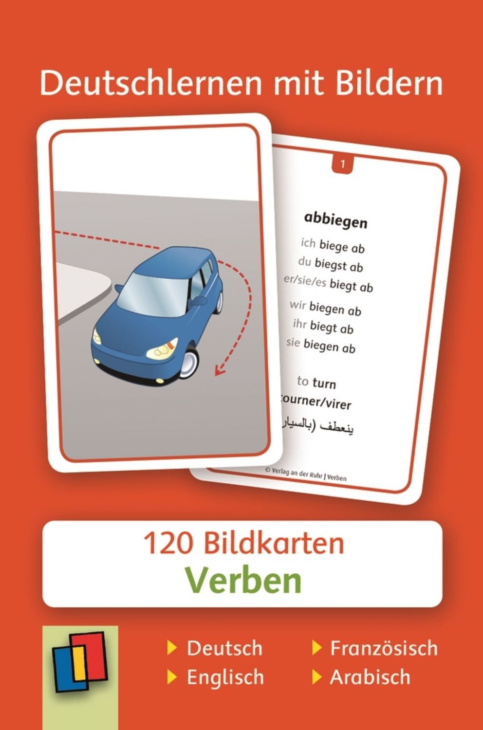 Verben: Set 1 - Deutsch, Englisch, Französisch und Arabisch / Redaktionsteam Verlag an der Ruhr