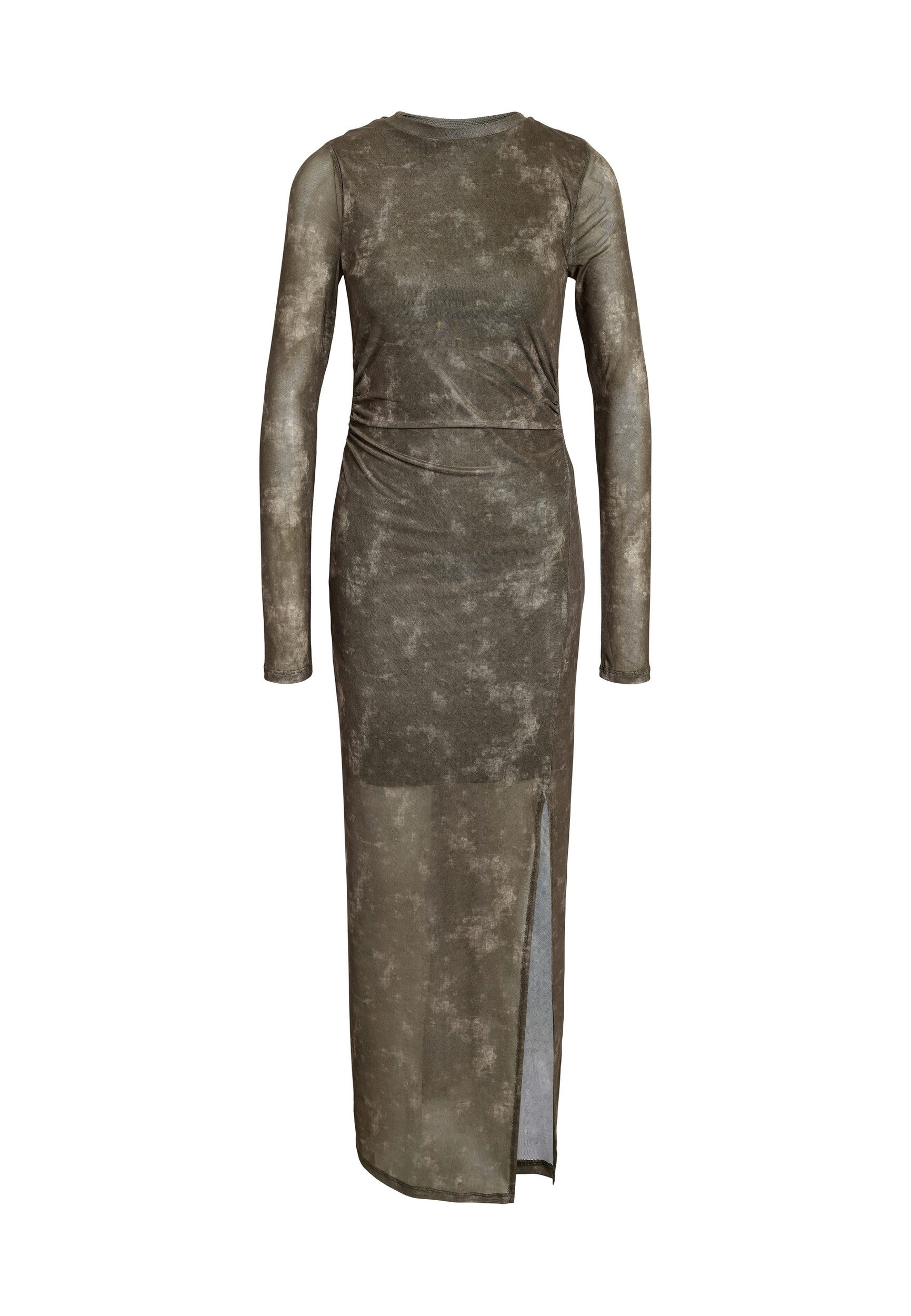 Noisy may Shirtkleid Langes Rundhalsausschnitt Hoher Schlitz (extralang) NM günstig online kaufen