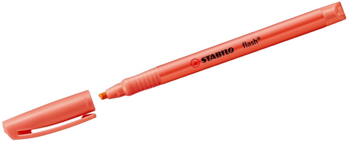 STABILO Marker Textmarker flash rot