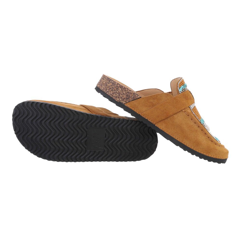 Ital-Design Damen Mules Freizeit Pantolette (85878267) günstig online kaufen