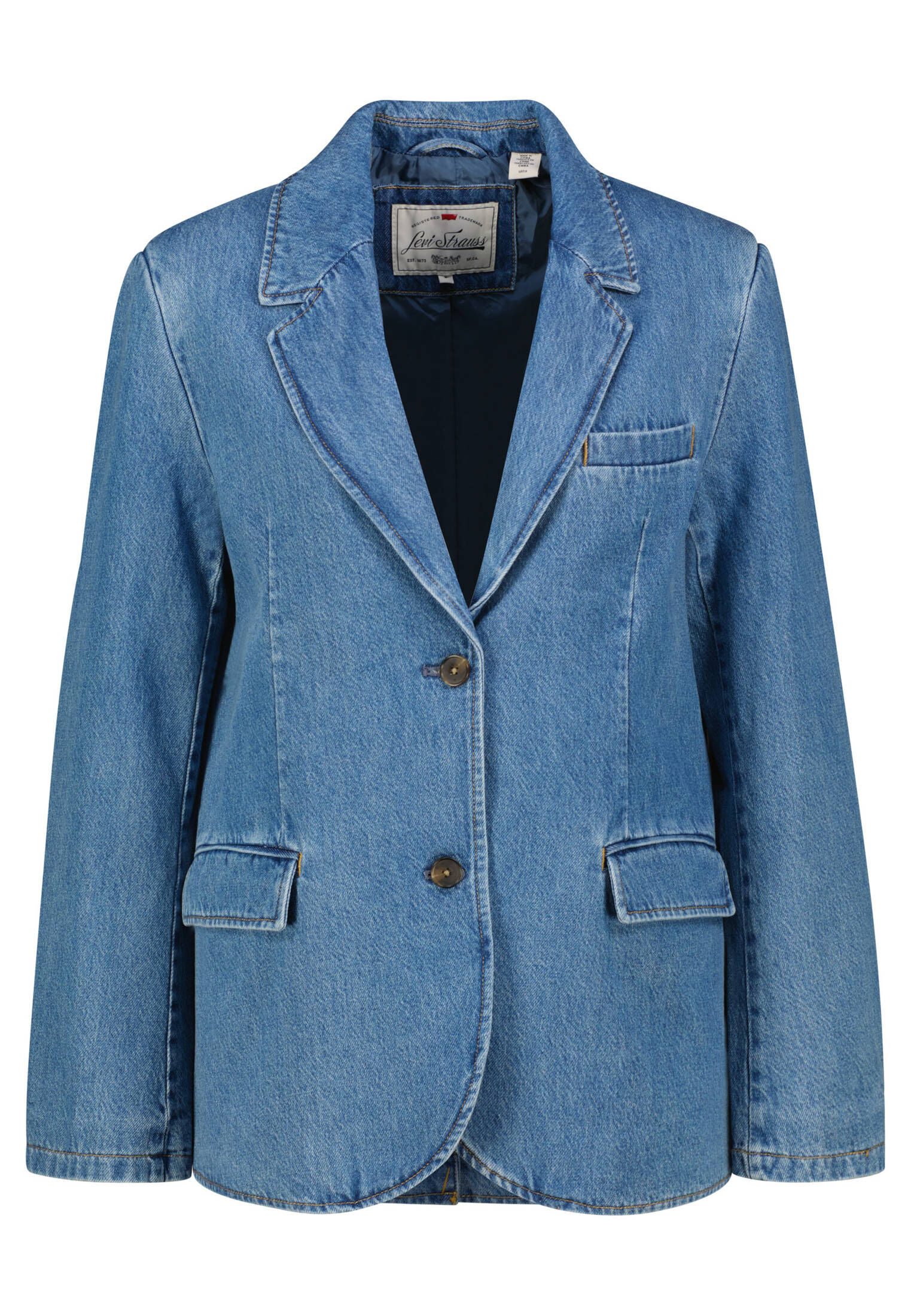 Levi's® Blusenblazer Damen Jeansblazer STELLA (1-tlg) günstig online kaufen