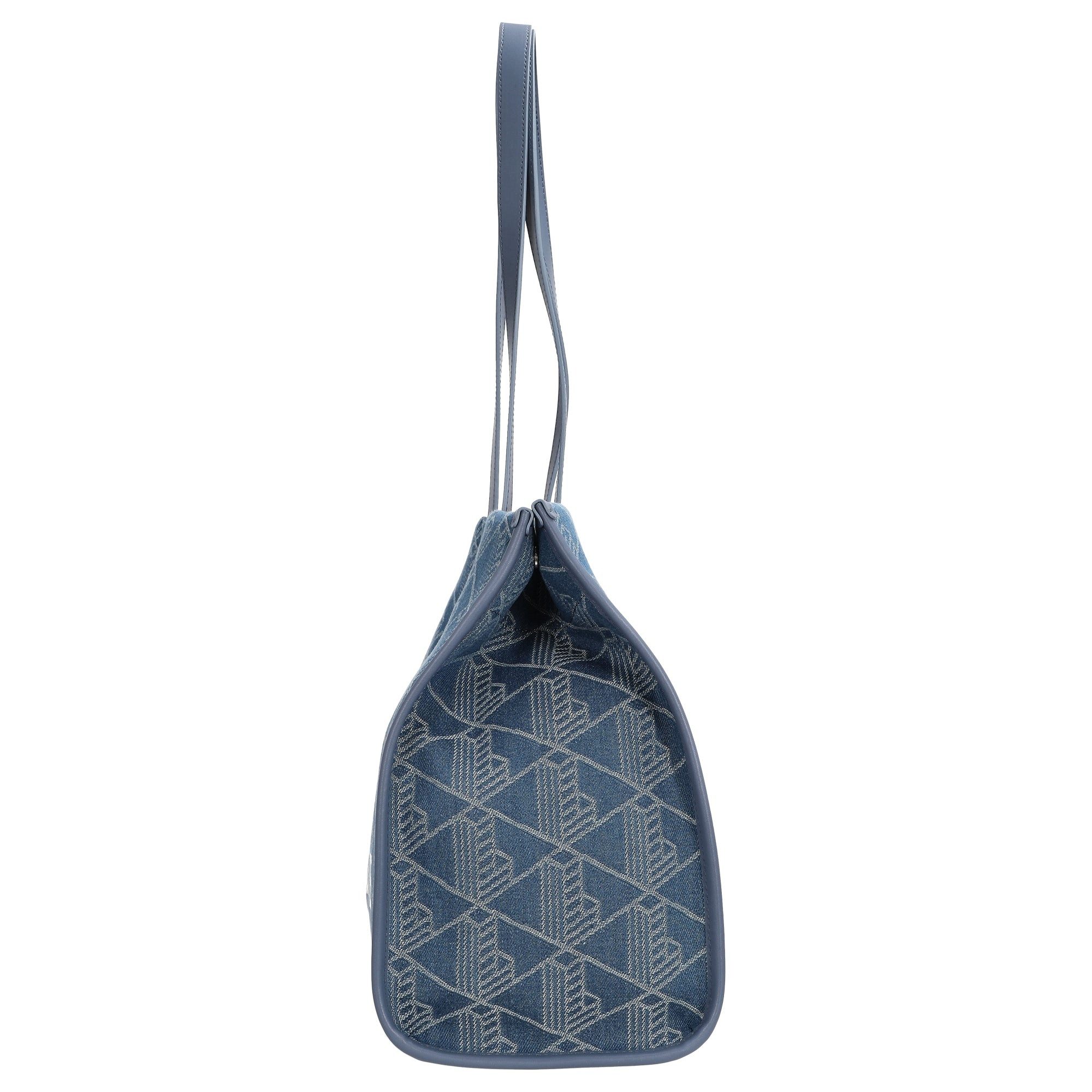 Lacoste Handtasche Heritage Jacquard - Handtasche 40 cm (mono jacquard denim)