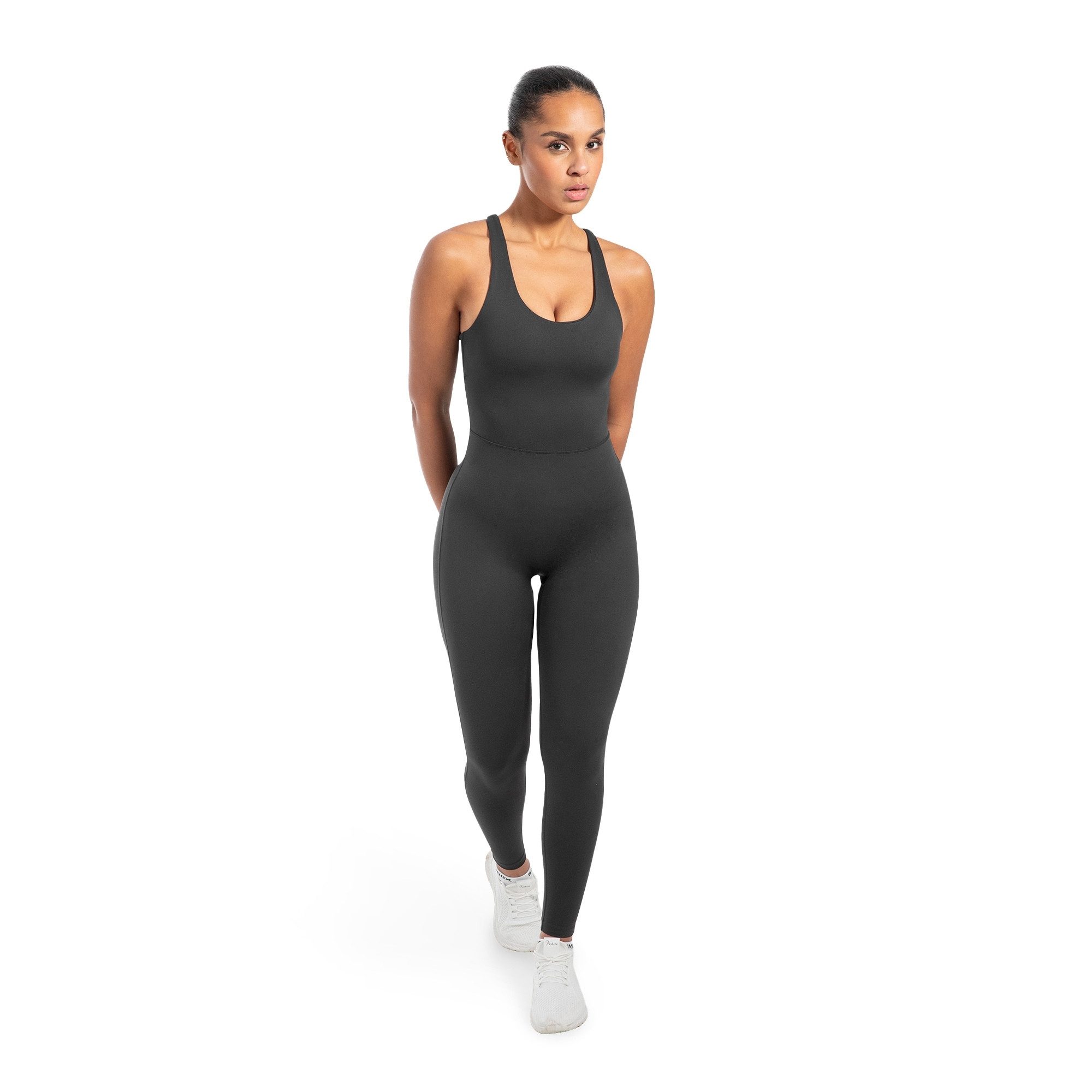 Smilodox Jumpsuit Ilva, ärmelloser Einteiler lang, Overall mit Shaped Fit a günstig online kaufen