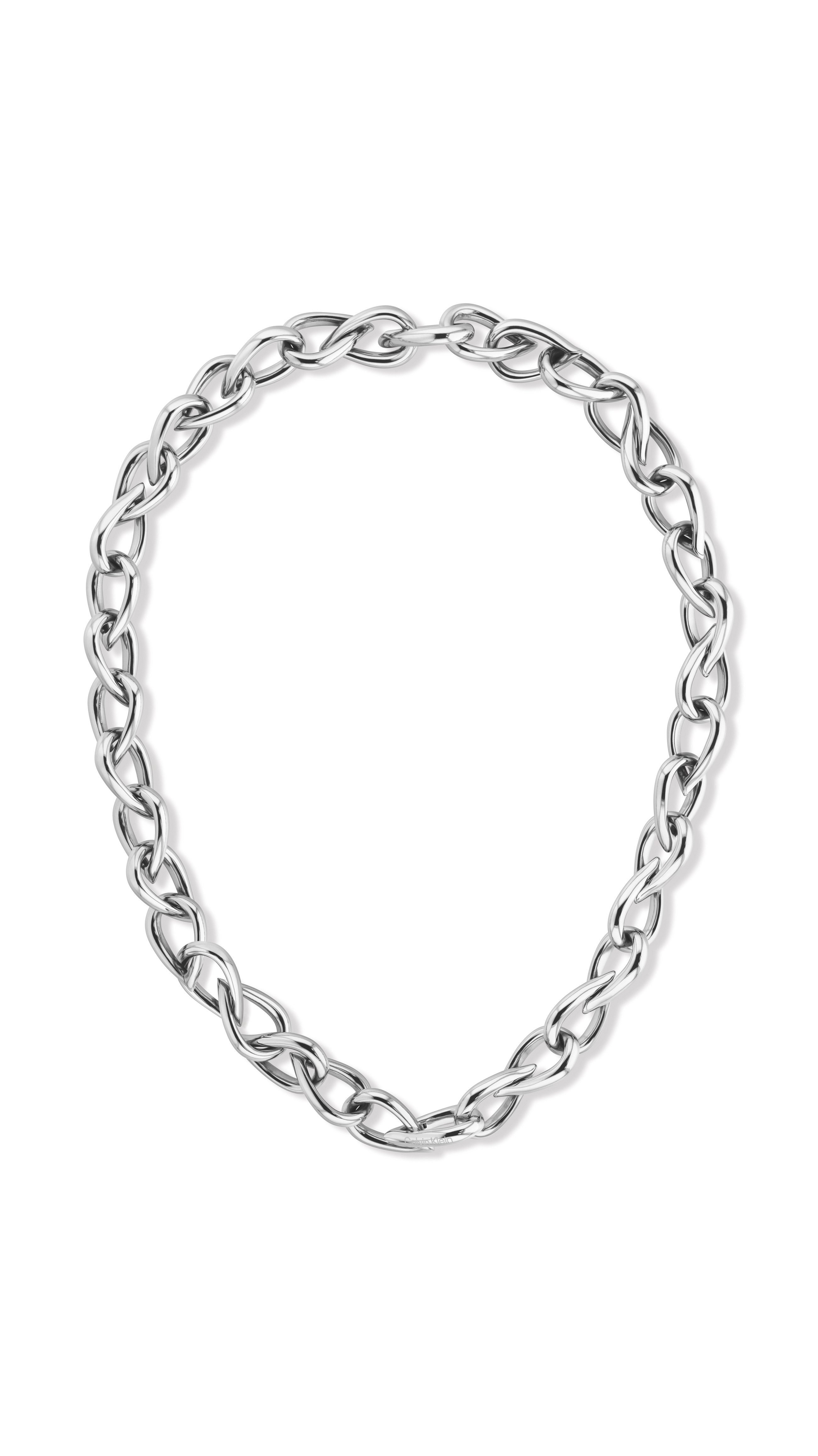 Calvin Klein Edelstahlkette SCULPTURED DROPS günstig online kaufen