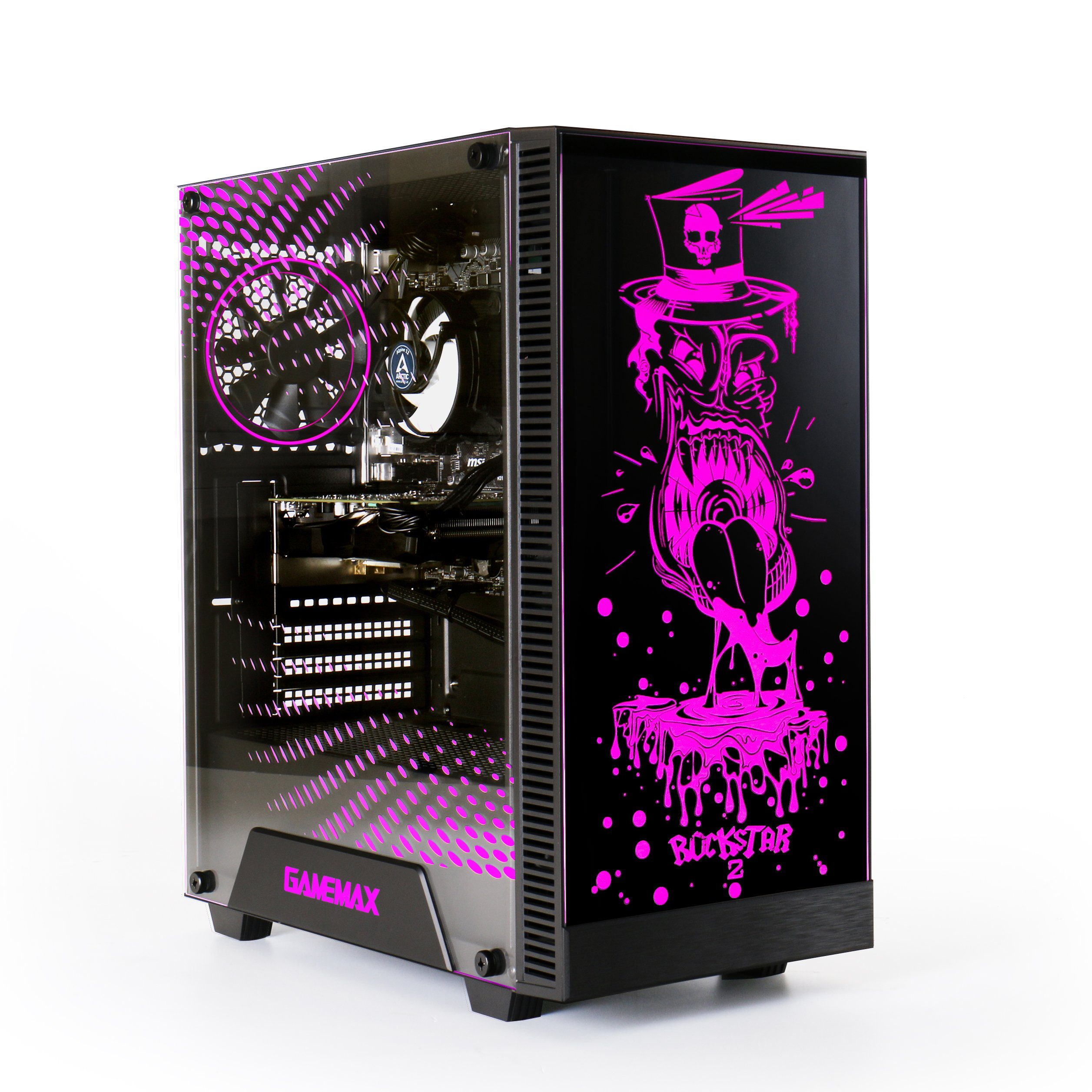 Hyrican Rockstar 6736 Gaming-PC (AMD 5600G, Luftkühlung, Ryzen Windows Radeon GB SSD, GB 11) 2000 RAM, 16 5 Graphics