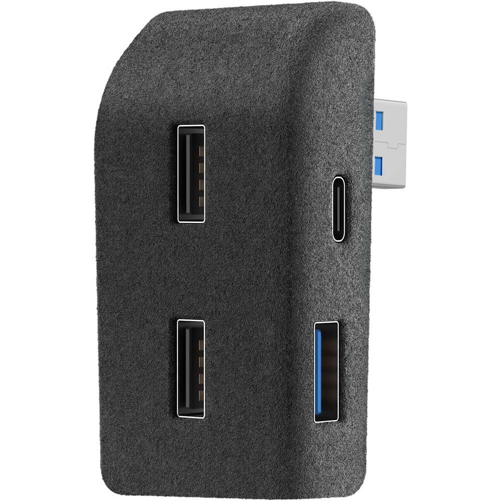 TUABUR Zentraler USB-Hub für Tesla Model Y Adapter, 4-in-1